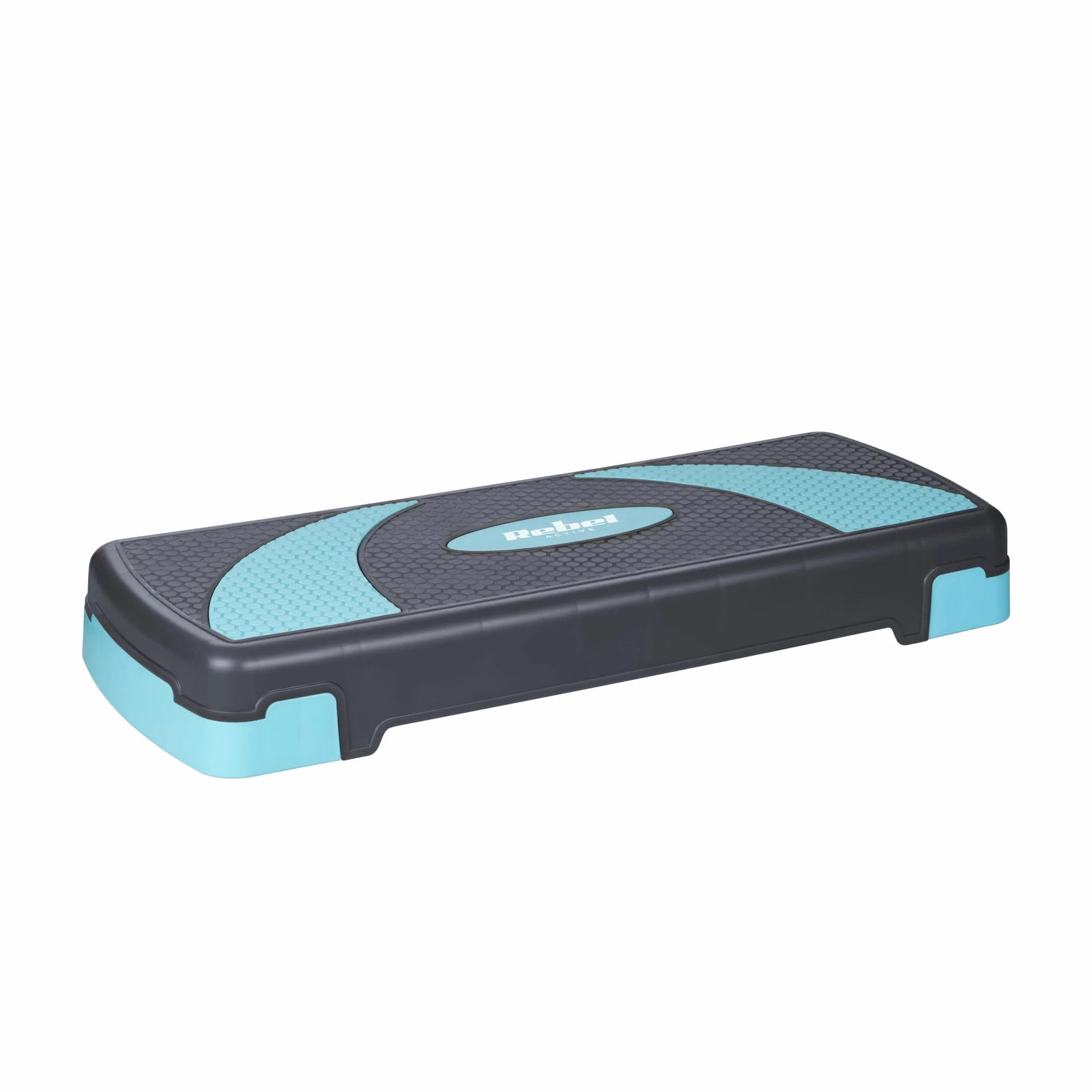 Rebel Electro Step 3 Stopnie Szaro-niebieski RBA-3225-BL Do Aerobiku i Ćwiczeń Fitness