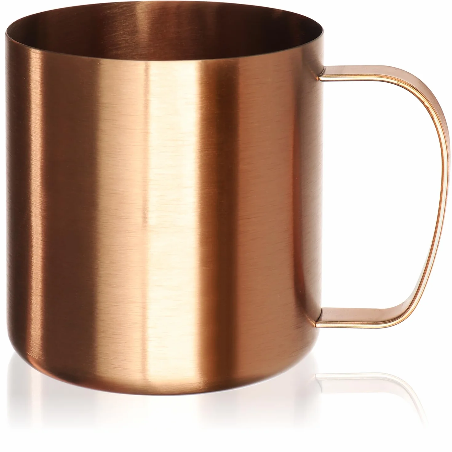 Kubek do picia Robin Goods® ze stali nierdzewnej rózany - kubek wysokiej jakosci - kubek kempingowy - niezniszczalny i wolny od BPA (1 sztuka - róza)