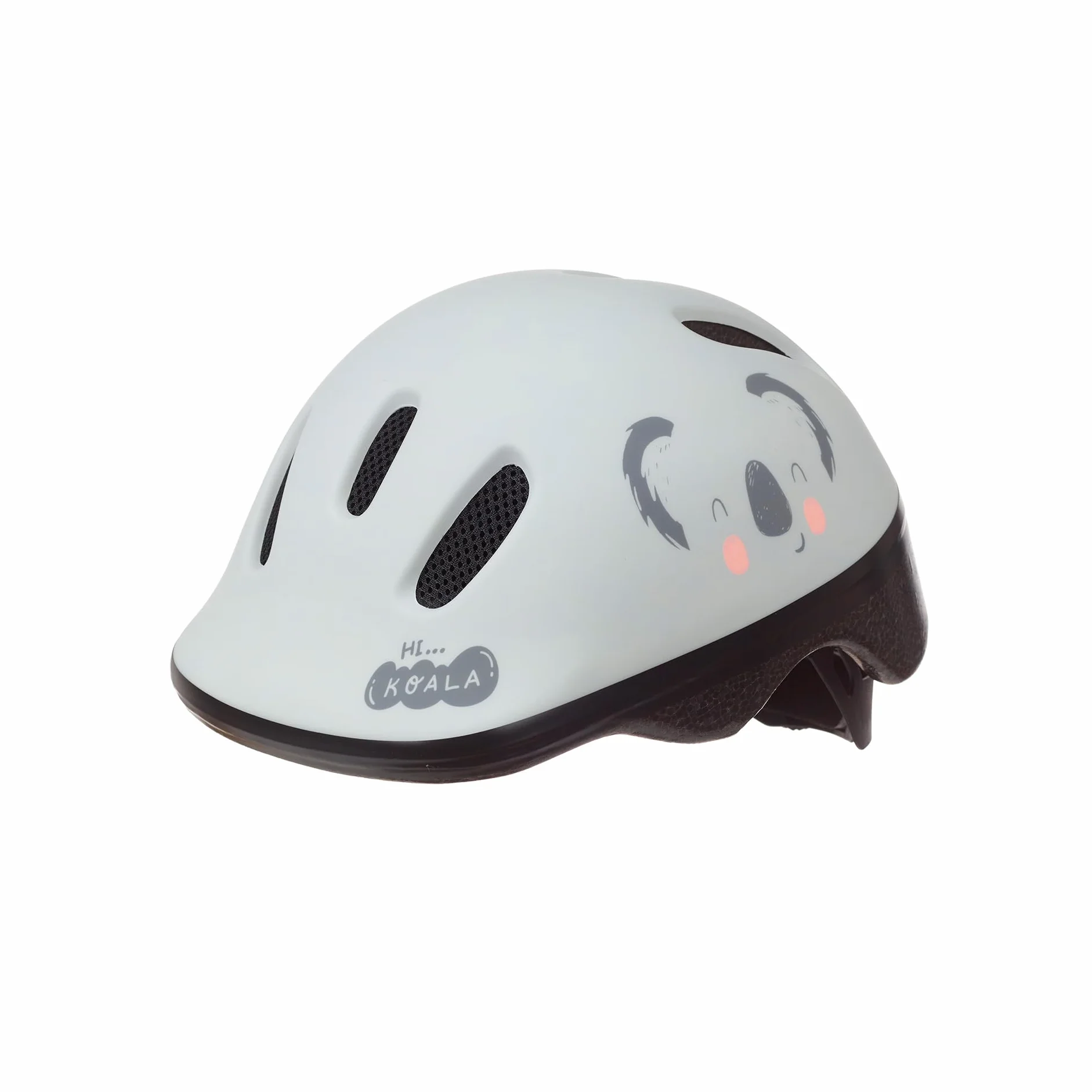 Polisport kask rowerowy dziecięcy XXS Happy Rainbow regulowany 44-48cm CE różowy