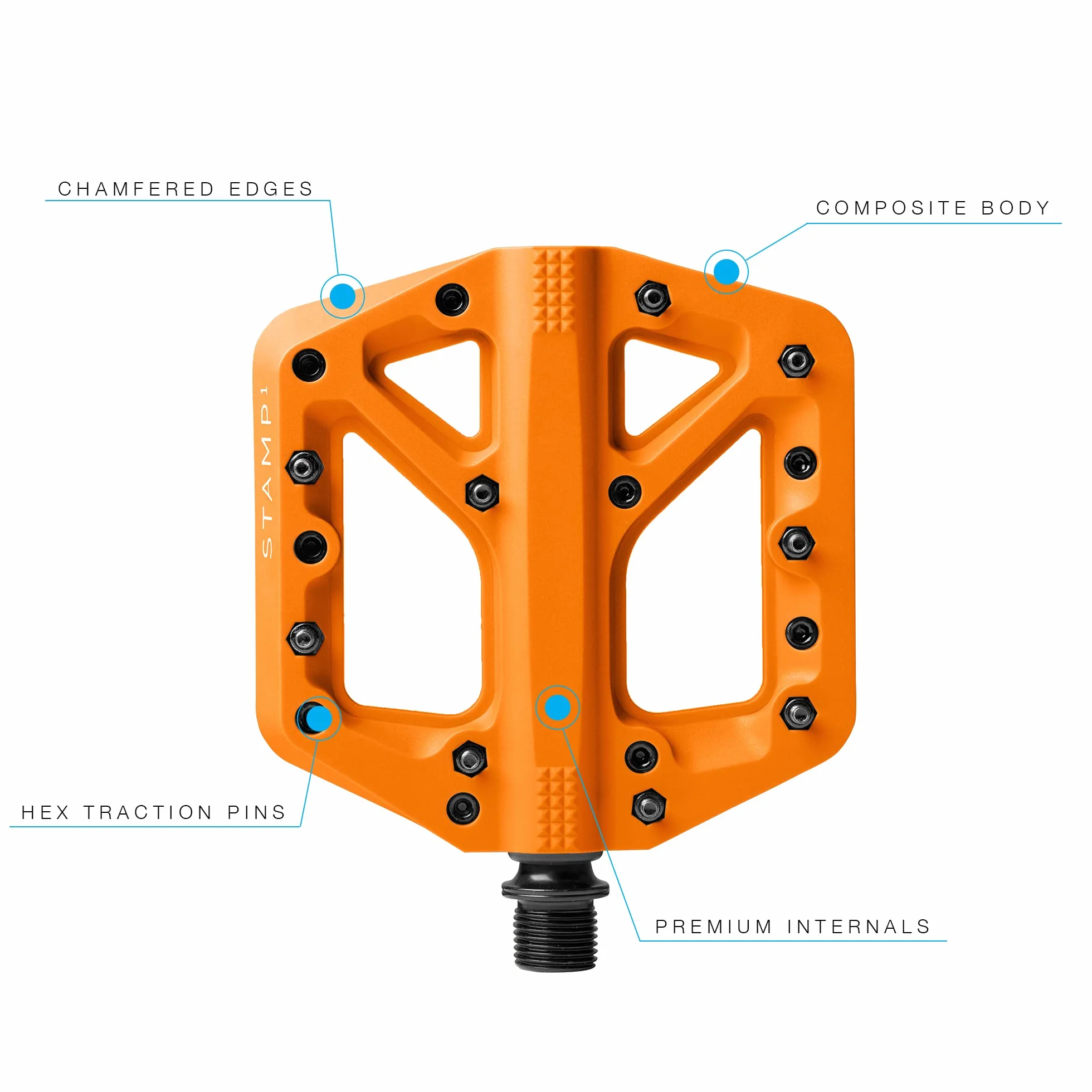 CRANKBROTHERS Stamp-1 Pedały