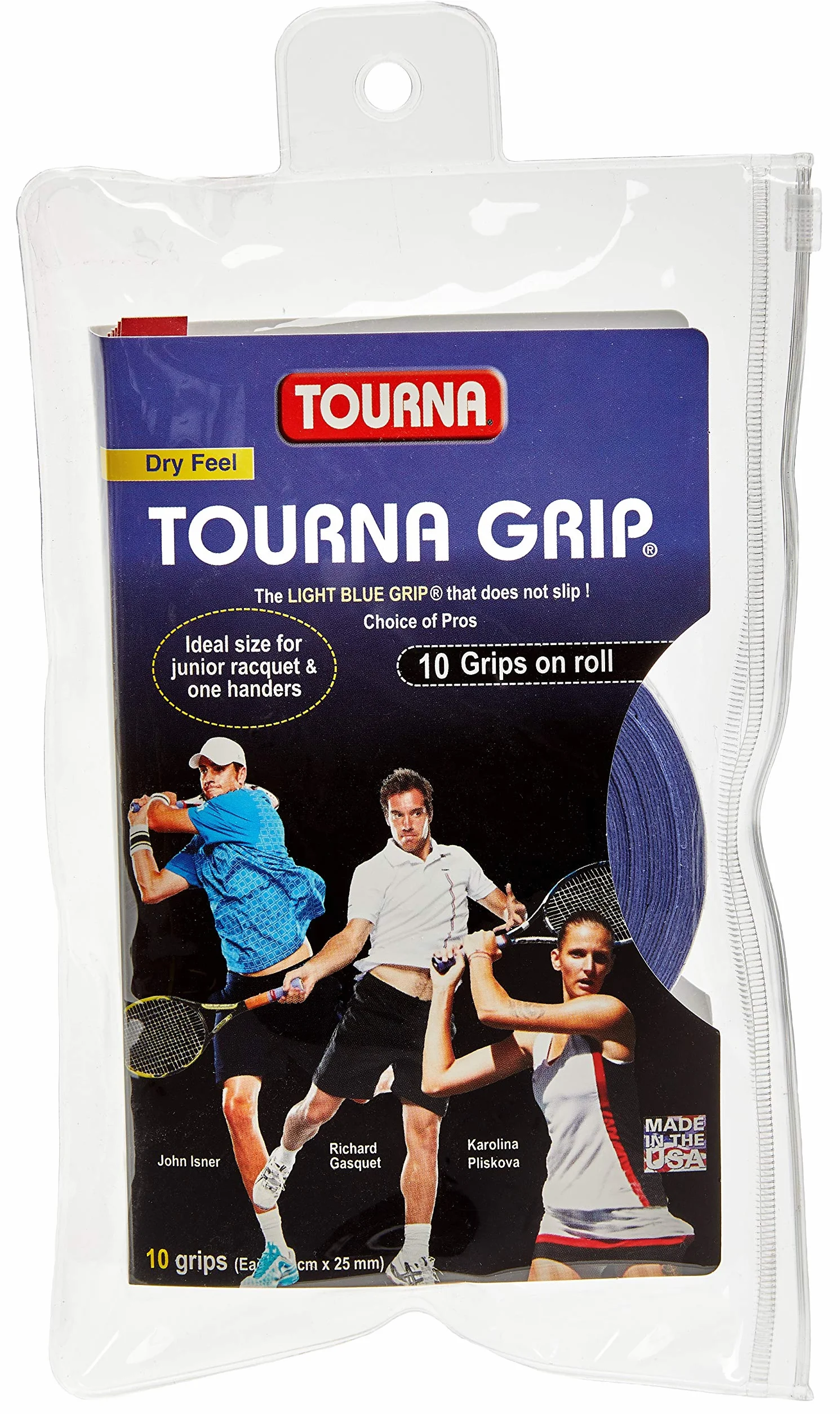 Tourna Grip Chwyt do Tenis 10 sztuk rozmiar L