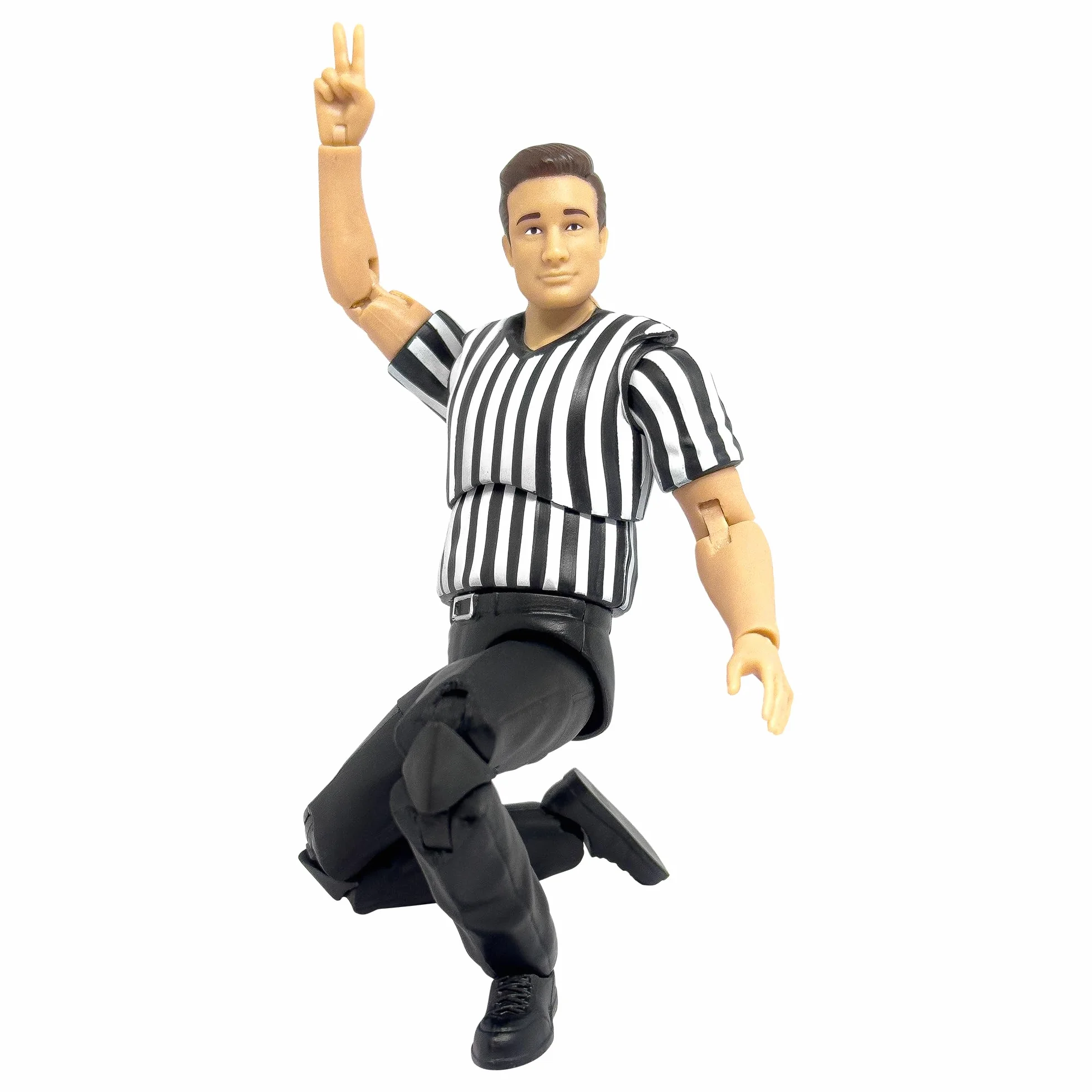 Figures Toy Company Figurki Ultimate Sędzia z artykulacją Deluxe WWE Wrestling 15 cm