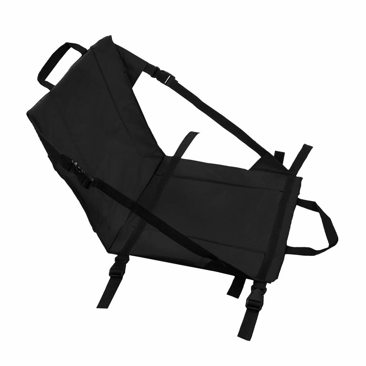 Uniwersalne siedzisko SUP do SUP SUP SUP do deski SUP BLUE/BLACK pasuje do wszystkich desek SUP, nie wymaga pierścieni D i metalowych karabińczyków do montażu, łatwa instalacja z 2 paskami (czarny)