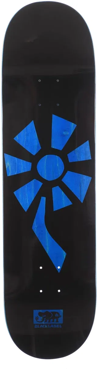 Flower Power Deskorolka, 8,5 x 32,38 Biały/Niebieski