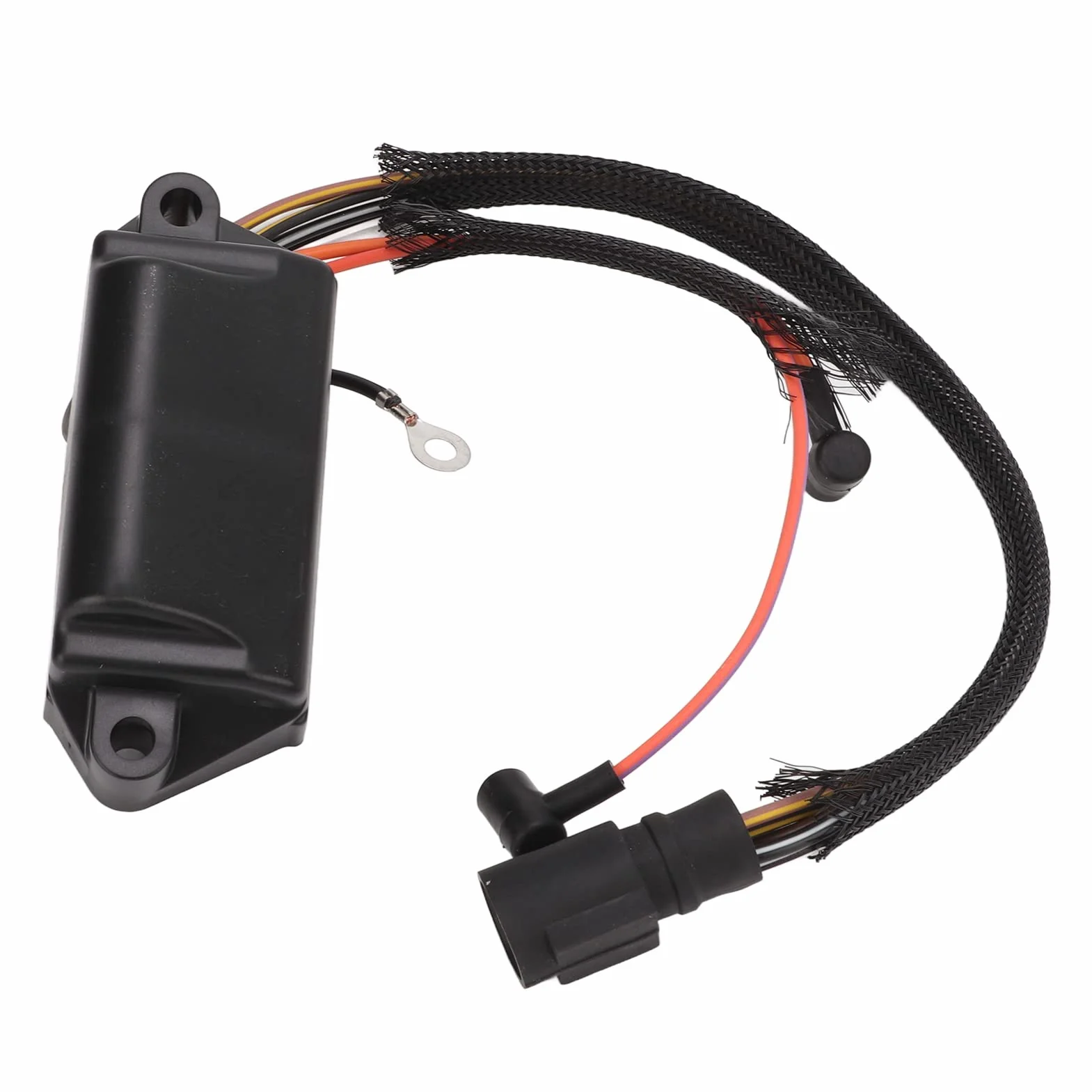 CDI Electronics Power Pack, Silnik Zaburtowy 396141 582281 582285 Zamiennik dla Johnson 5hp 2cyl Elect Start Ręczny