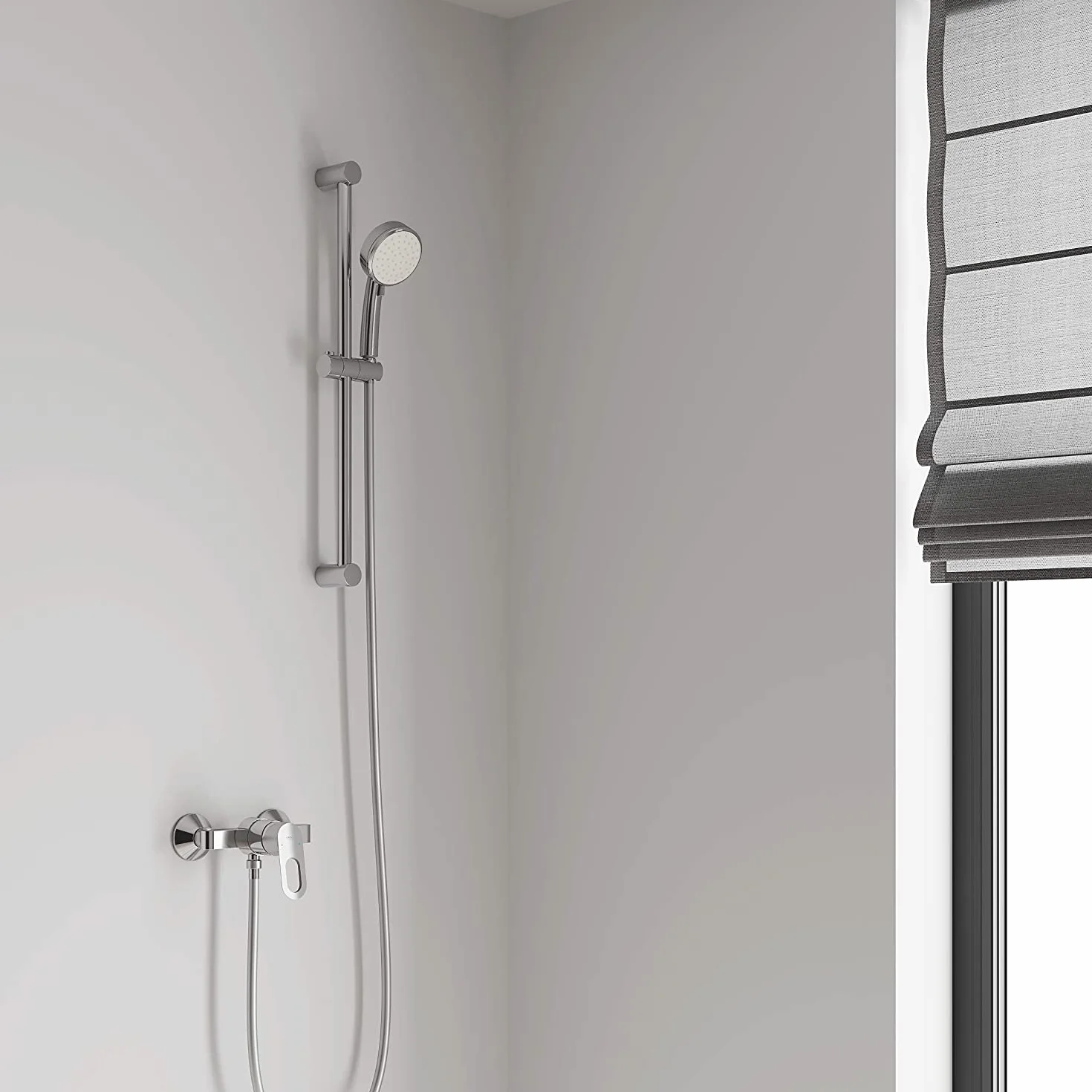 Grohe Bauloop Bateria Prysznicowa Chromowany