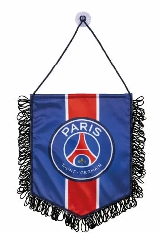 Proporczyk PSG - Oficjalna kolekcja PARIS SAINT GerMAIN - Rozmiar 11 x 9 cm