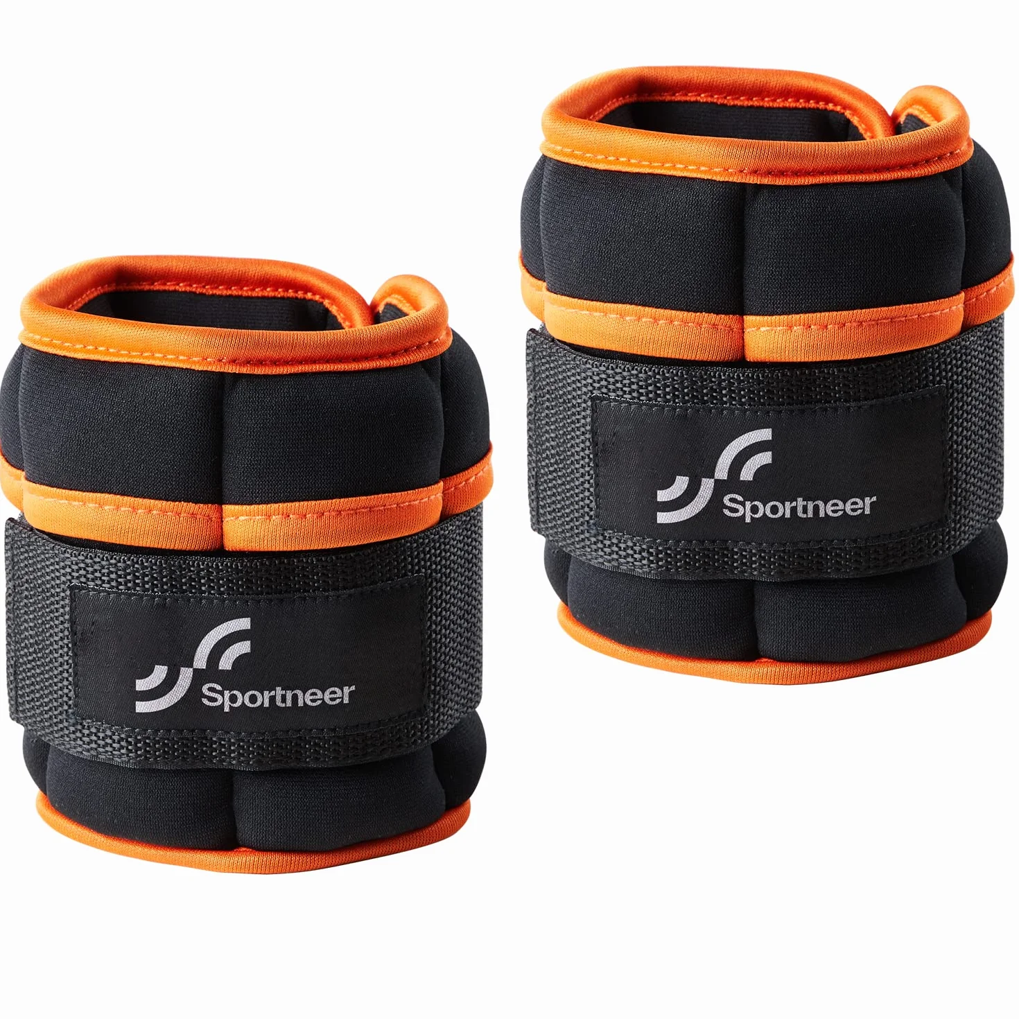 Sportneer Zestaw regulowanych obciążników do kostki 0,9-2,9 kg na sztukę, 1,8-5,8 kg na parę