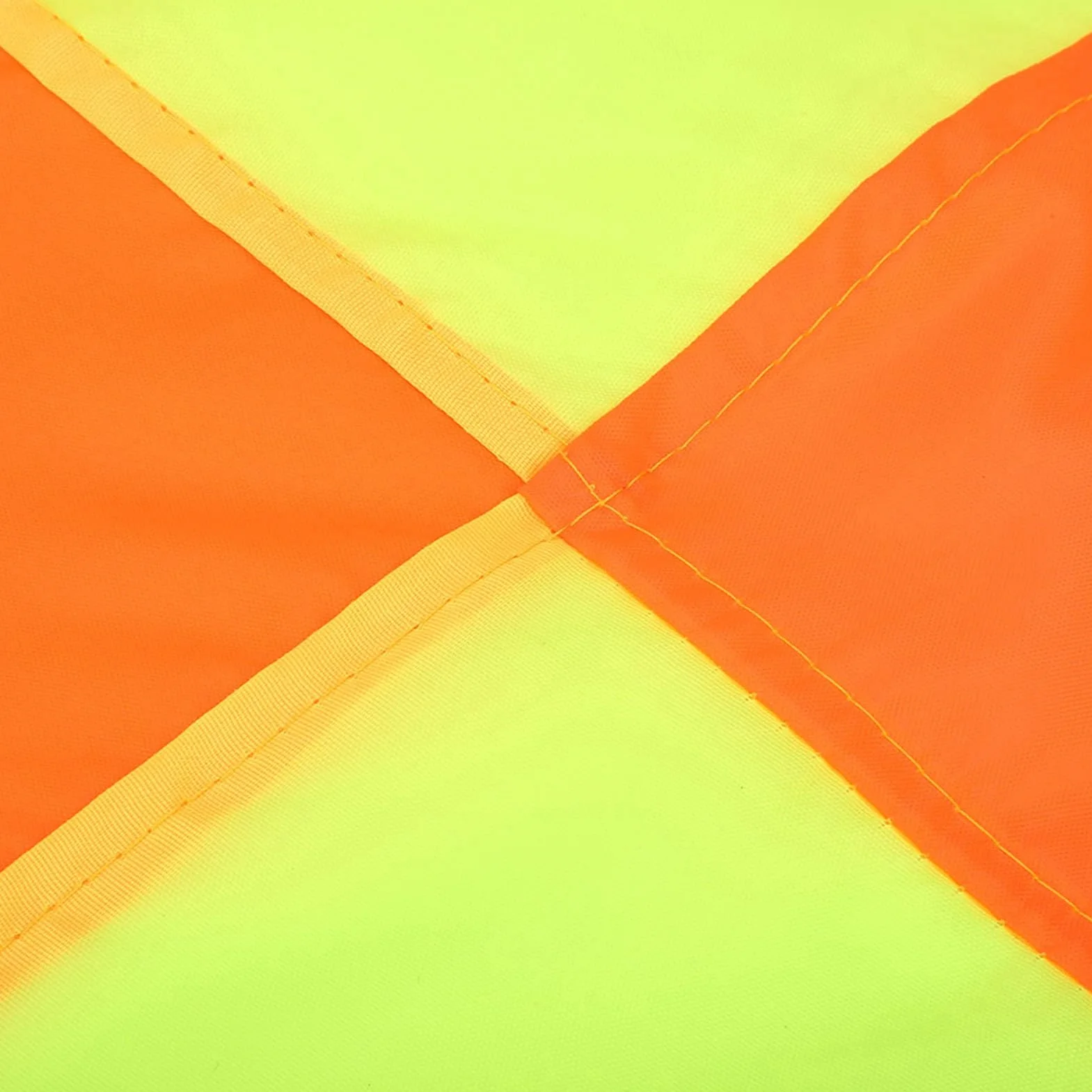 Zestaw 2 flag sędziowskich wodoszczelna tkanina z torbą do przechowywania gąbką uchwytem linesmana piłka nożna