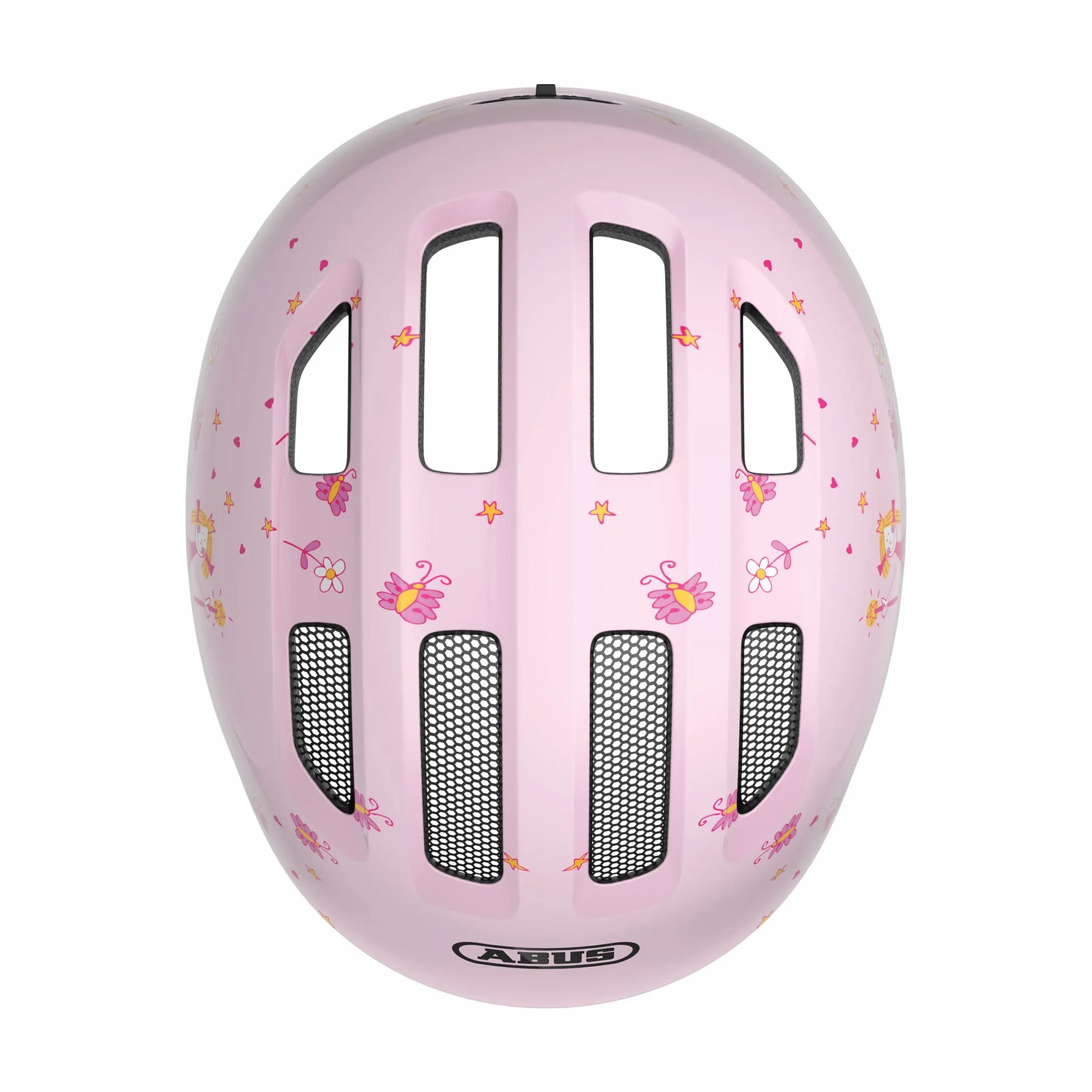 ABUS Kask dziecięcy Smiley 3.0, kask rowerowy, rozmiar S, różowy