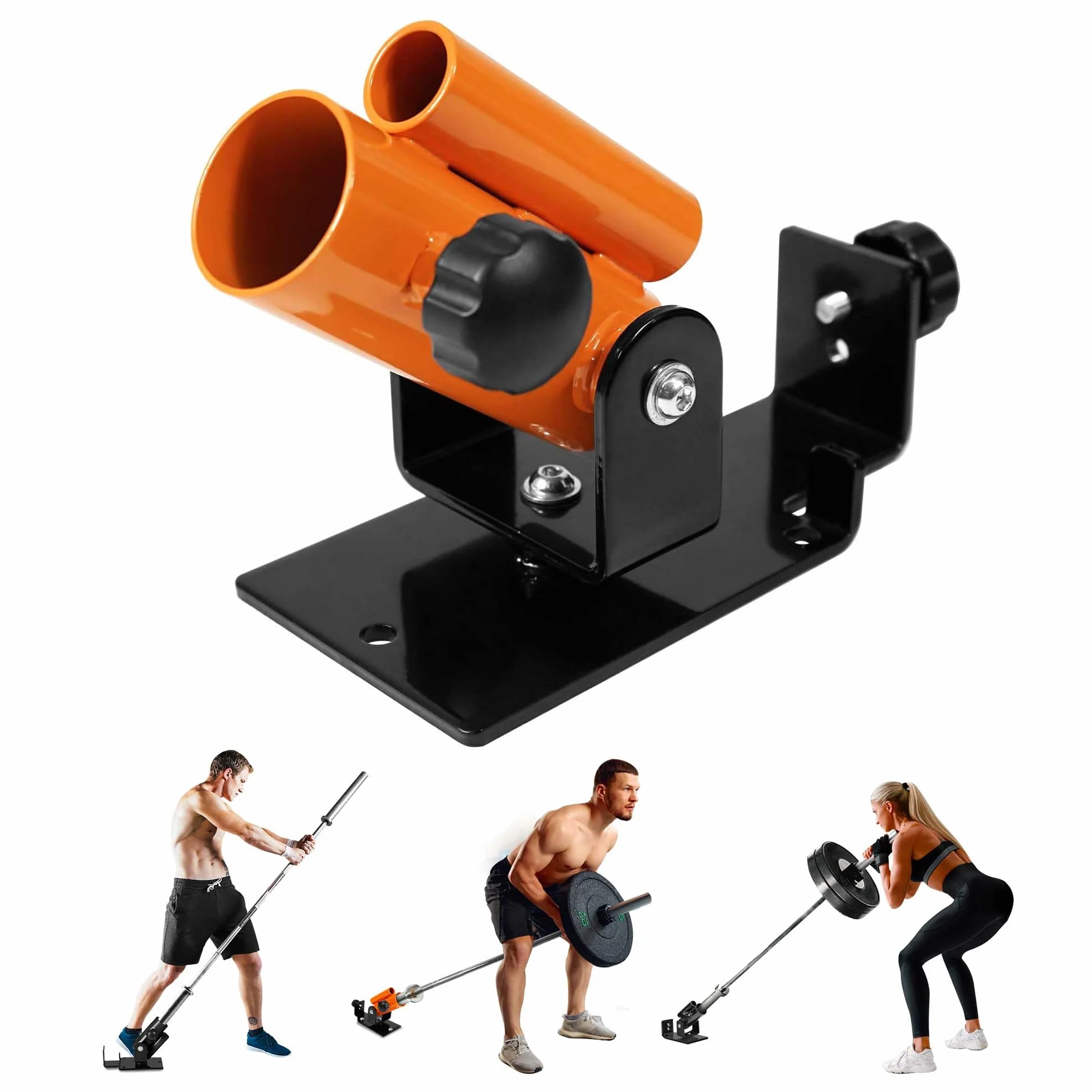 Yes4All Platforma T-Bar Row, uchwyt landmine do sztangi, pasuje do gryfu 2,5 cm i olimpijskiego 5 cm