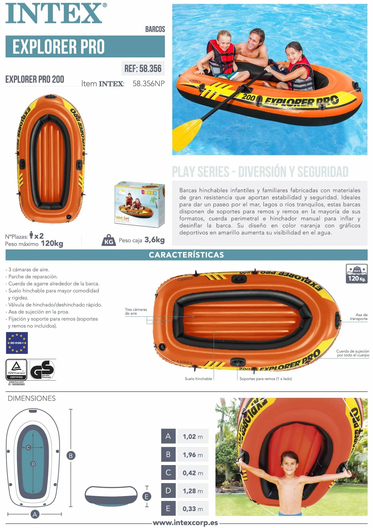Intex Explorer Pro ponton