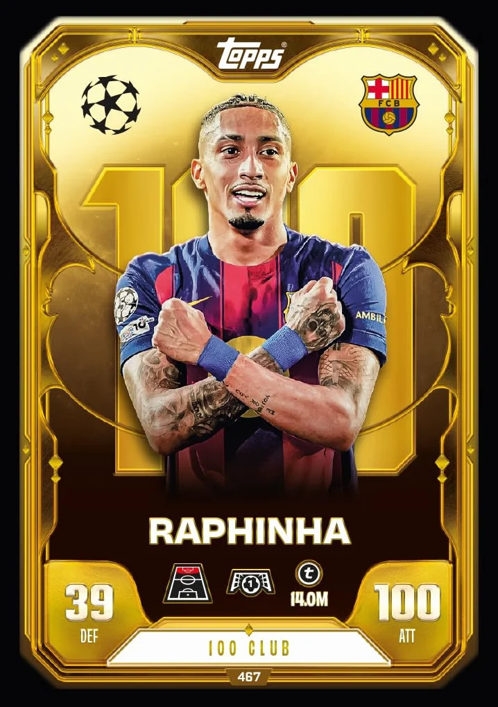 Topps UCC Match Attax 2025/26 Mini Pudełko Międzynarodowe Ikony 28 kart Star Boy LE Worldies LE