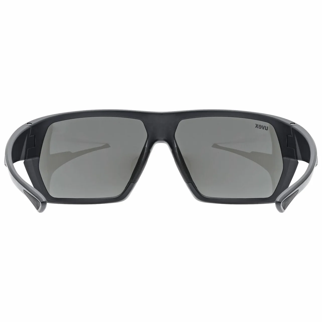 uvex sportstyle 238, okulary sportowe unisex-dorosły, black mat/mirror silver, one size