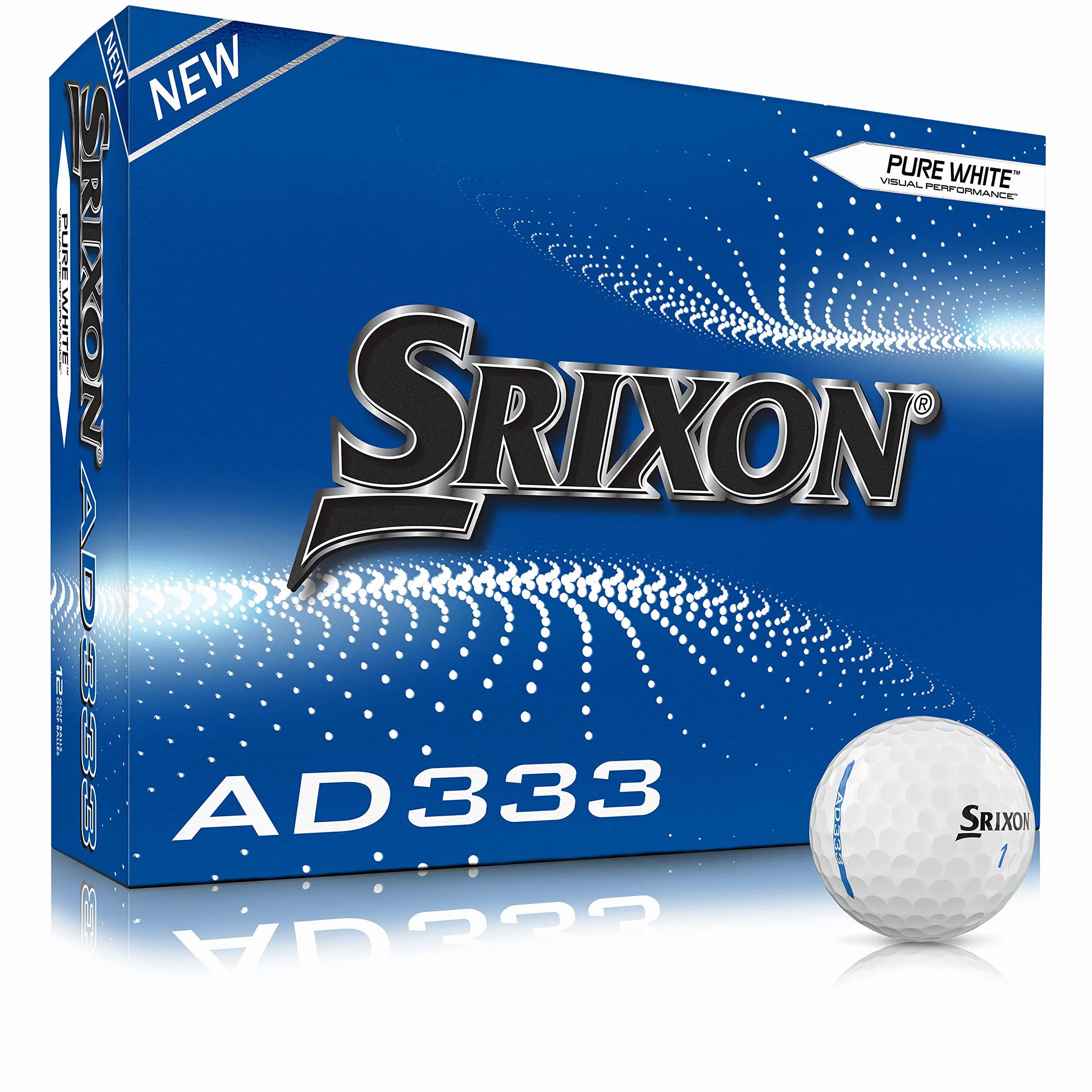 Srixon AD333 piłka golfowa biała 12 sztuk