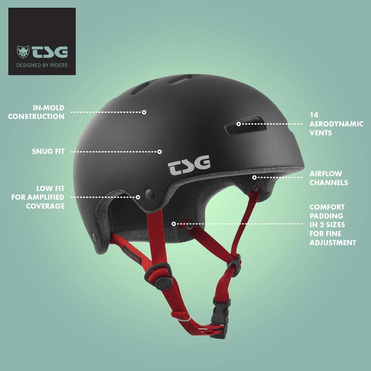 TSG Superlight Solid Color kask