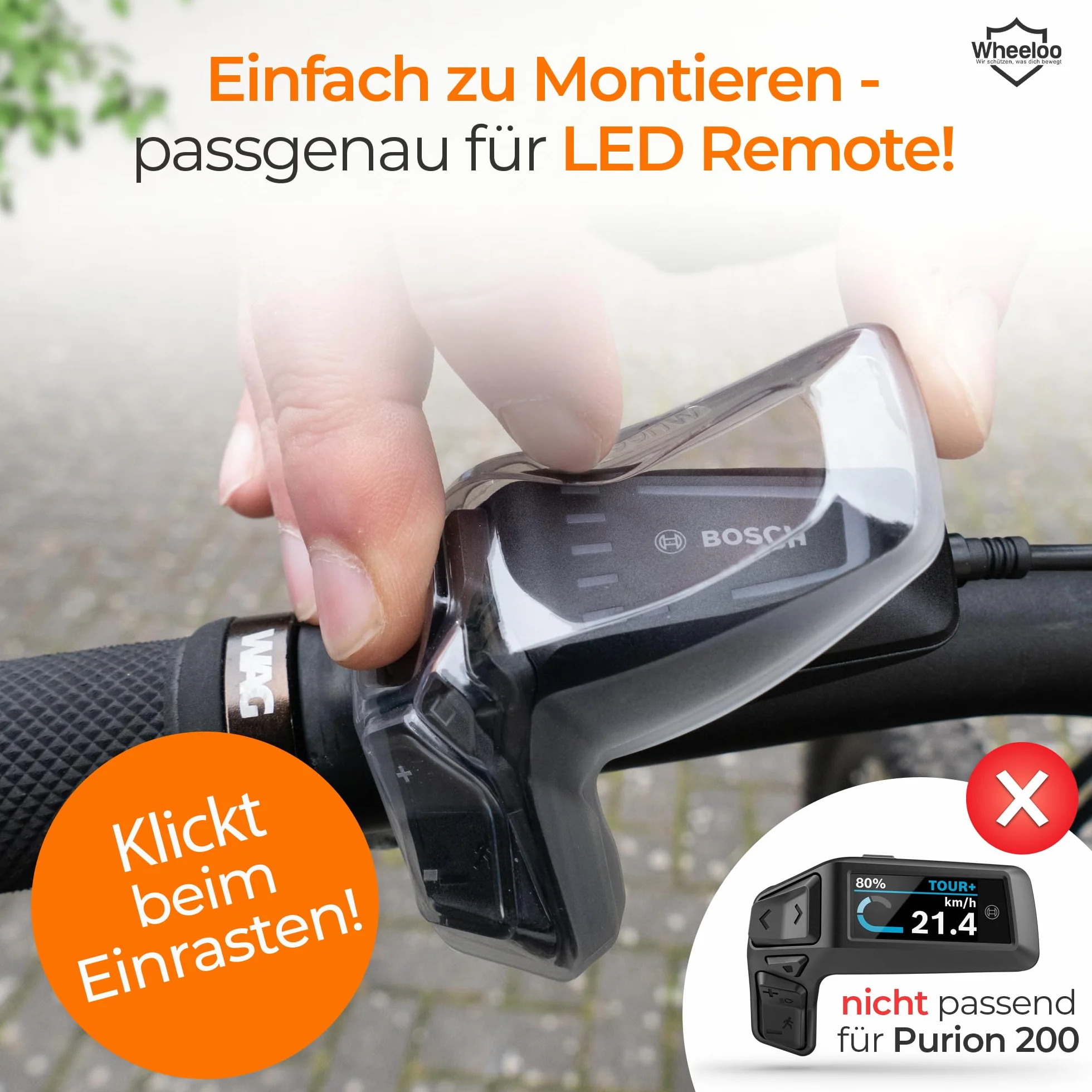 Wheeloo Etui ochronne do pilota Bosch LED