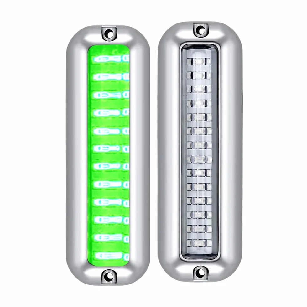 Baceyong 42 LED podwodne światło jachtowe, światła nawigacyjne do łodzi rufowej