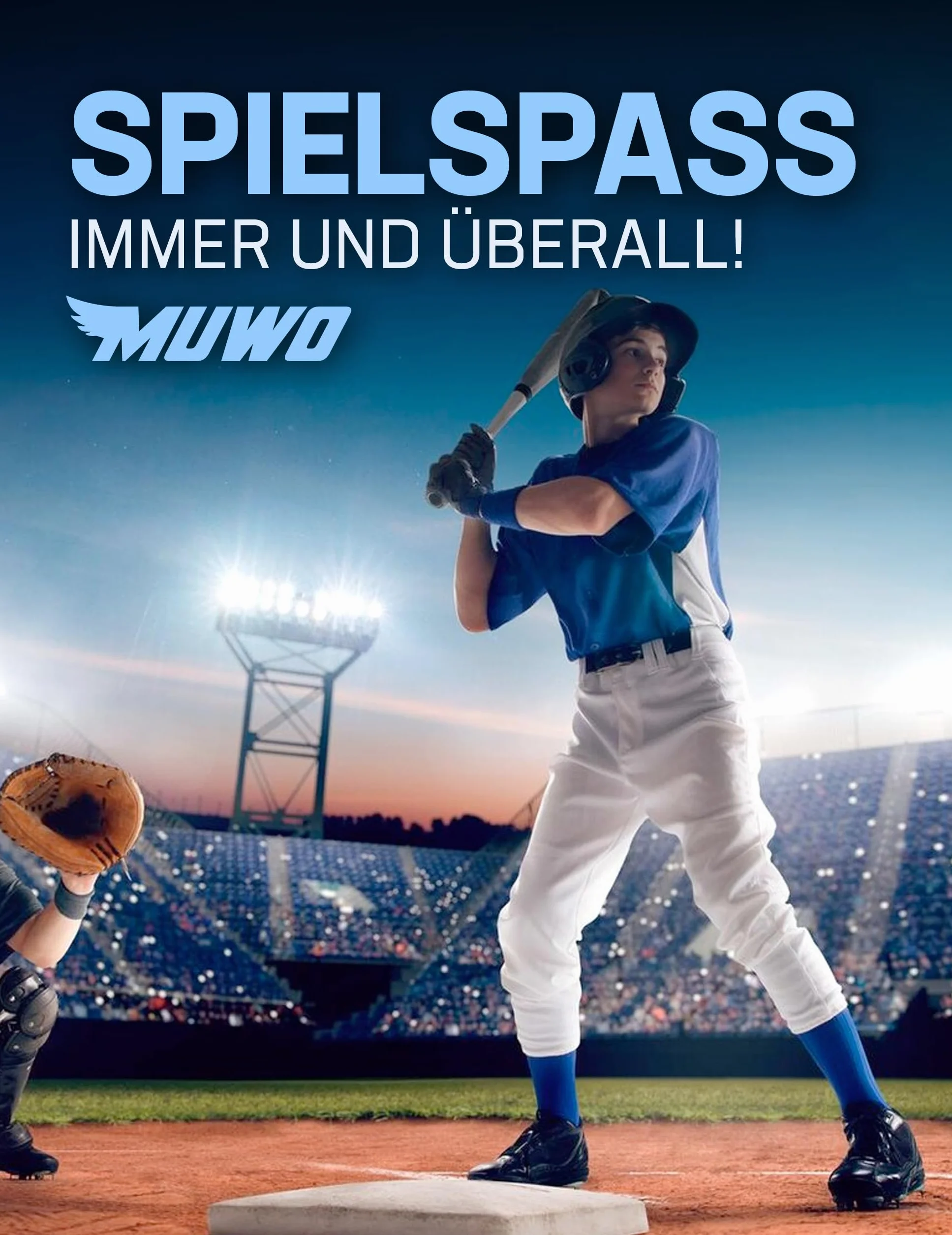 MUWO Kij baseballowy ze stali nierdzewnej z lakierowaną powierzchnią. Odpowiedni dla początkujących, hobbystów i profesjonalistów, 7 żywych kolorów. Długość: 28 cali (0,71 m), waga: 980 g
