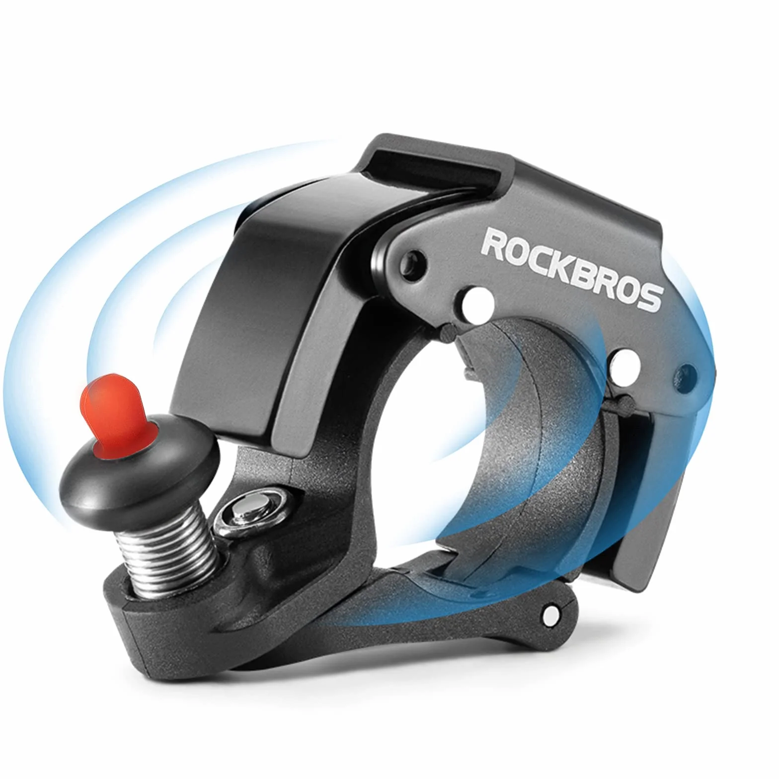 ROCKBROS Dzwonek Rowerowy Mini 100db Głośny Stop Aluminium 22,2mm