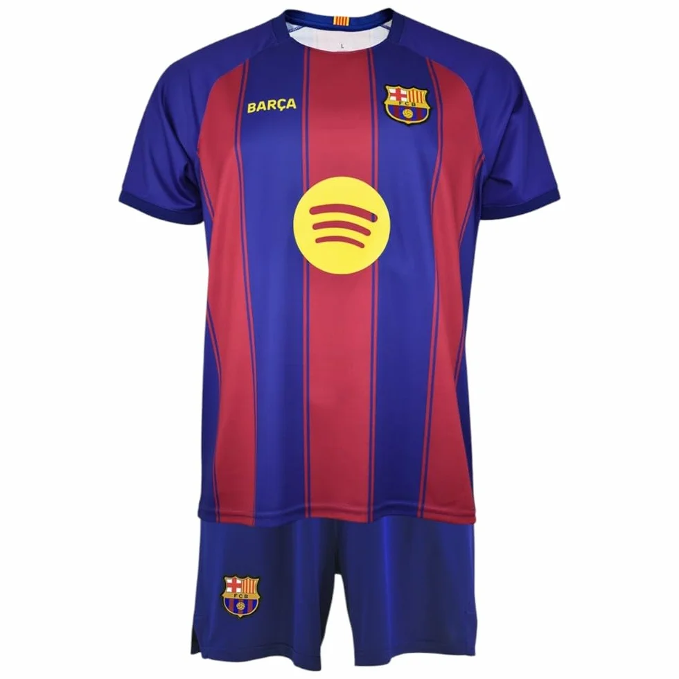 FCB FC Barcelona Zestaw dziecięcy 8 PEDRI 1st Equipment 25/26 Oficjalna replika - Zestaw dziecięcy z koszulką i spodniami Blaugrana