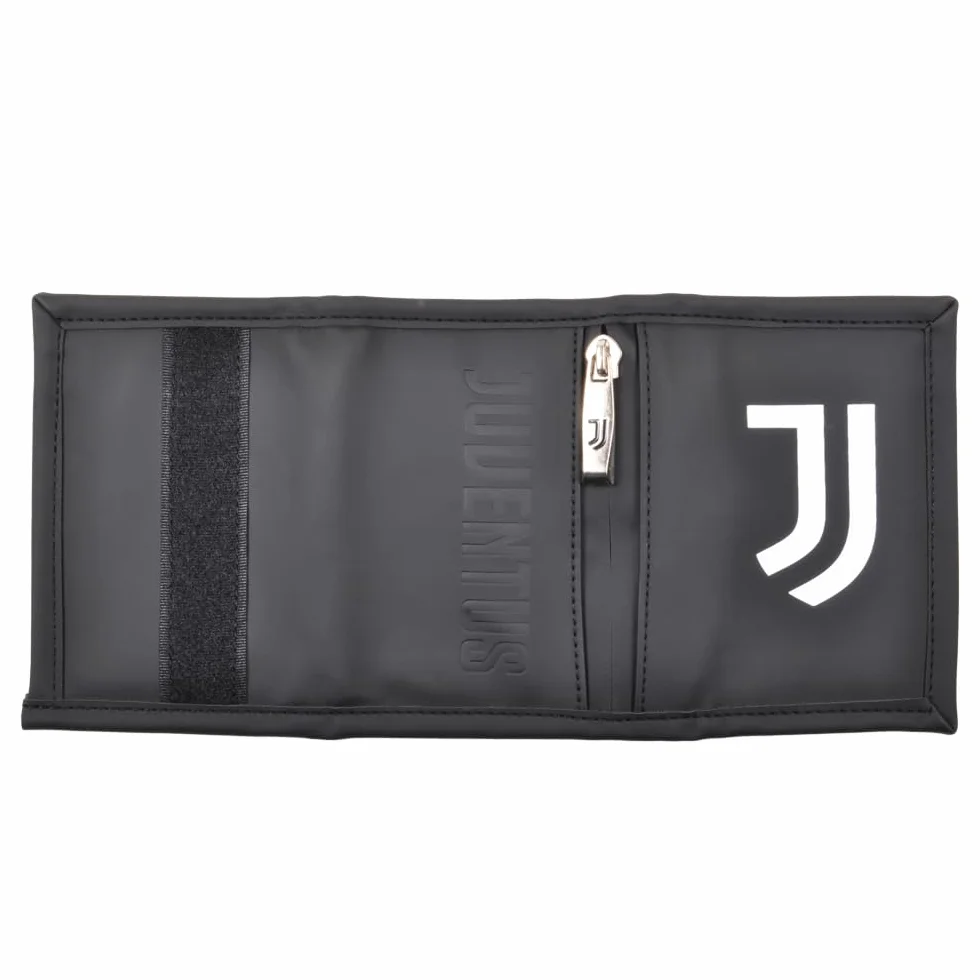 Juventus Unisex Tear Bi-Fold portfel, czarny, Czarny