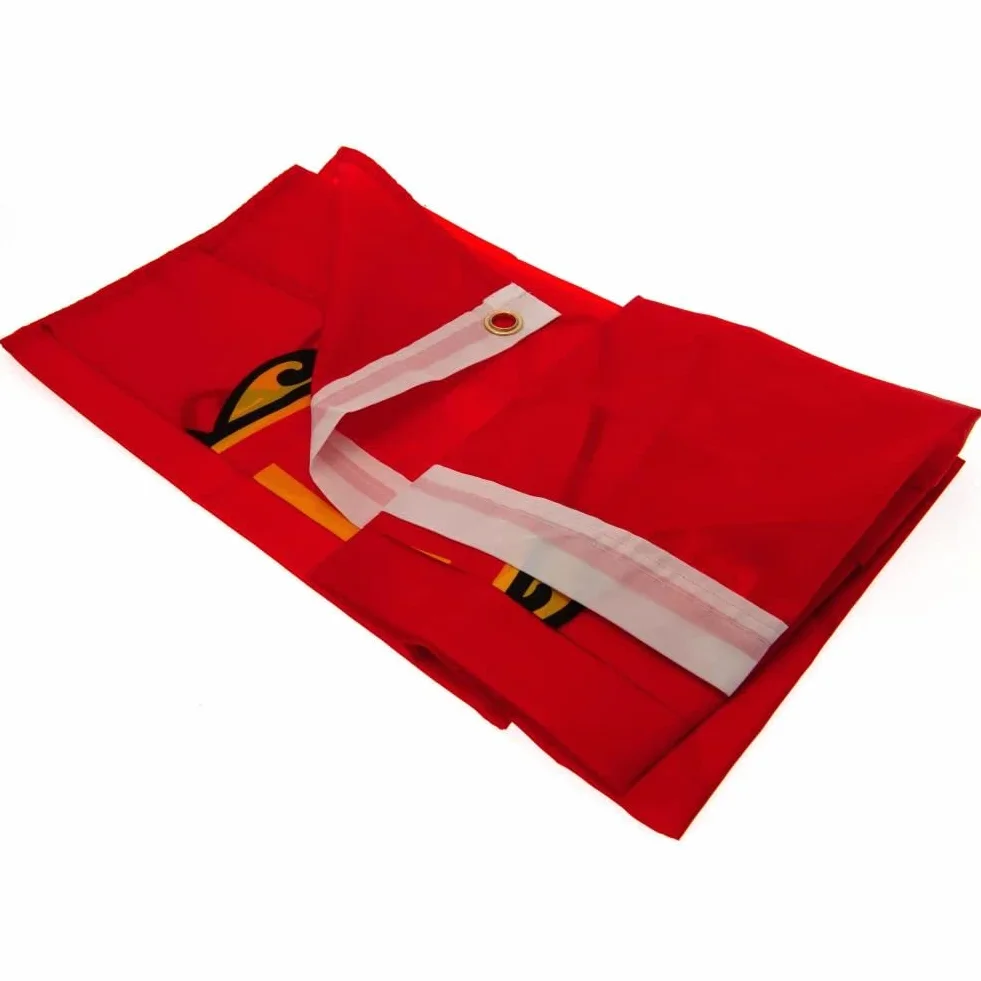 Manchester United F.C. Flaga CC Czerwony Jeden rozmiar