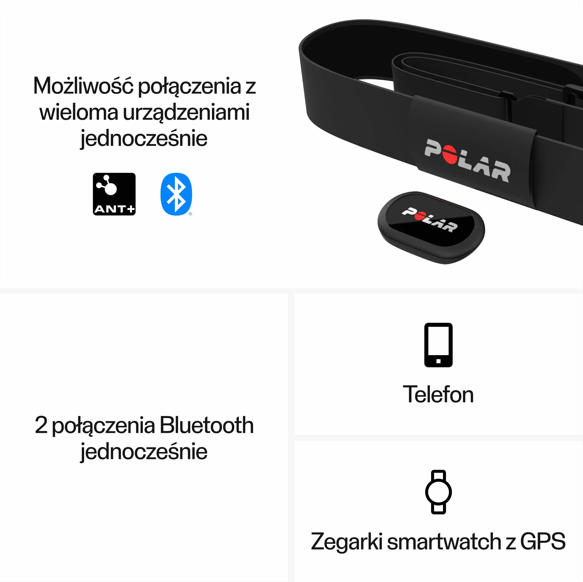 Sensor tętna Polar Equine do jazdy konnej