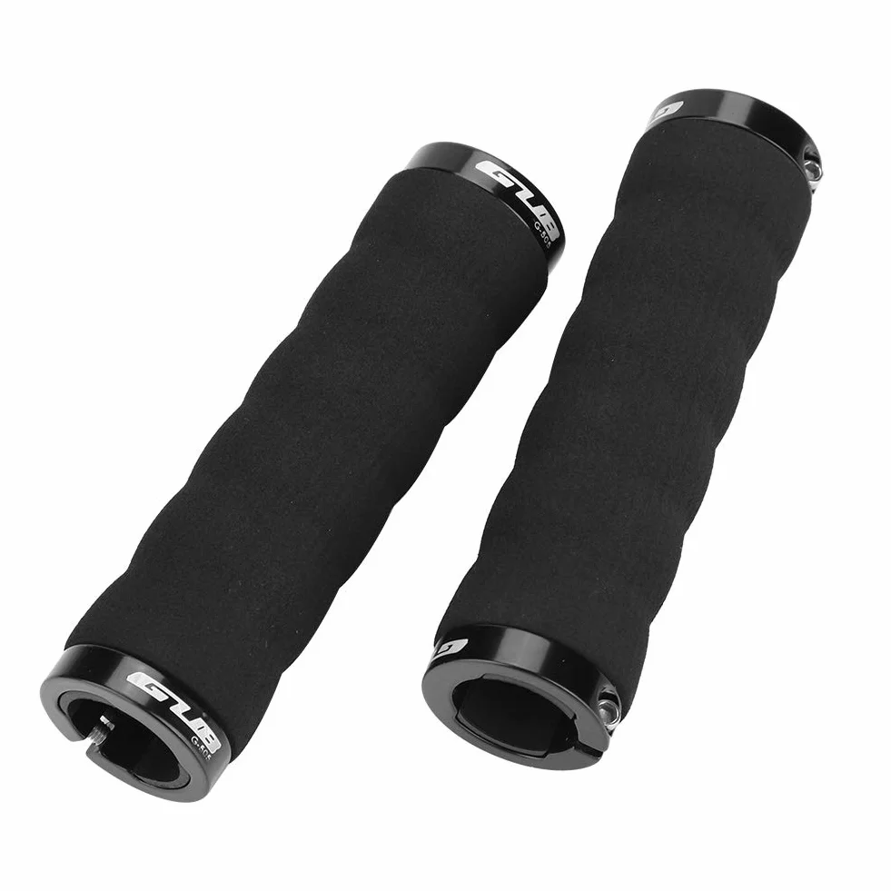 Yosoo Health Gear Zamykane uchwyty do rowerów górskich, blokada kierownicy rowerowej, antypoślizgowe uchwyty kierownicy do roweru górskiego BMX, 1 para
