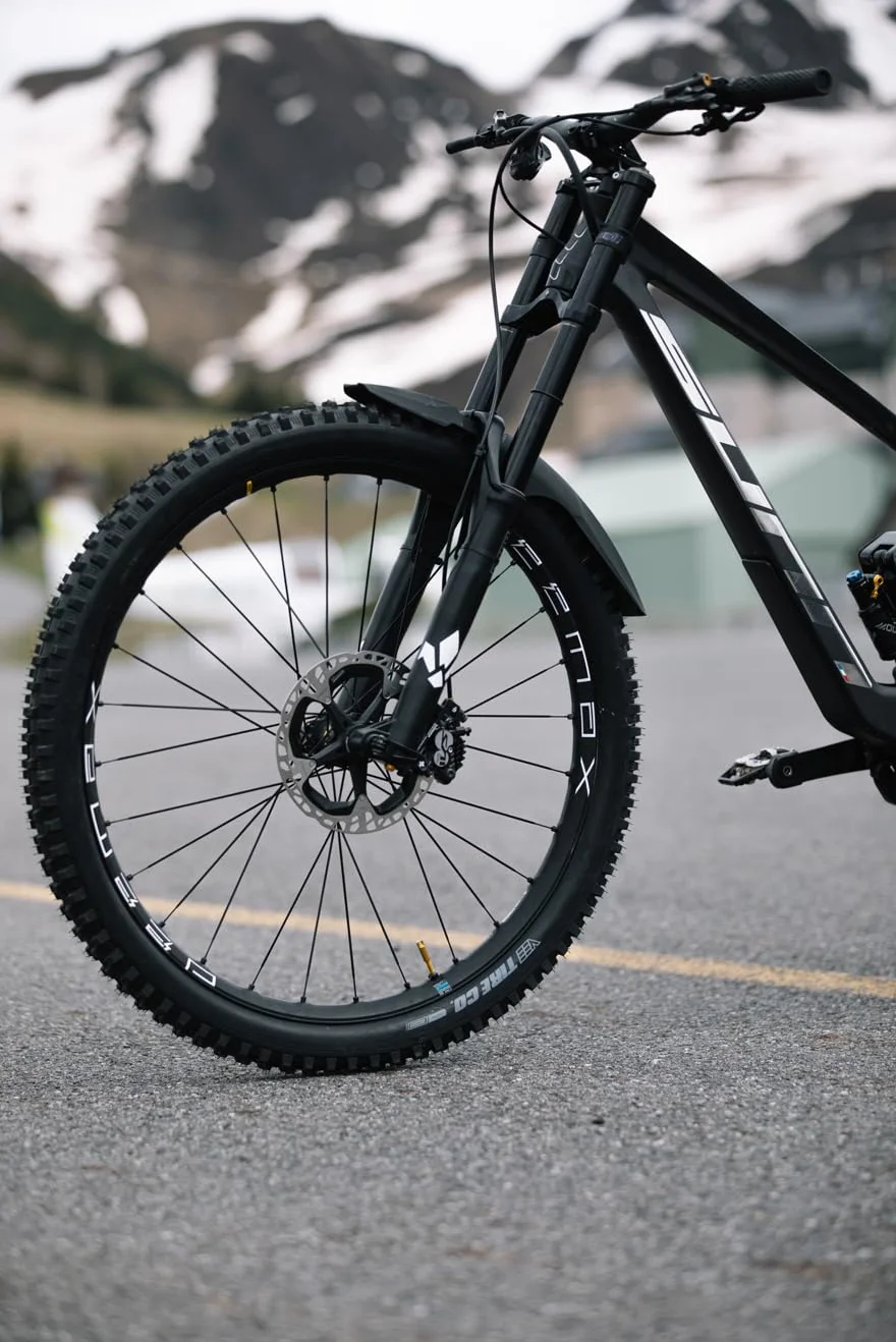 ZEFAL Zestaw FM30/RS75 dwóch błotników MTB 29 cali i 27,5 - przedni i tylny błotnik FM30 i RS75, czarny