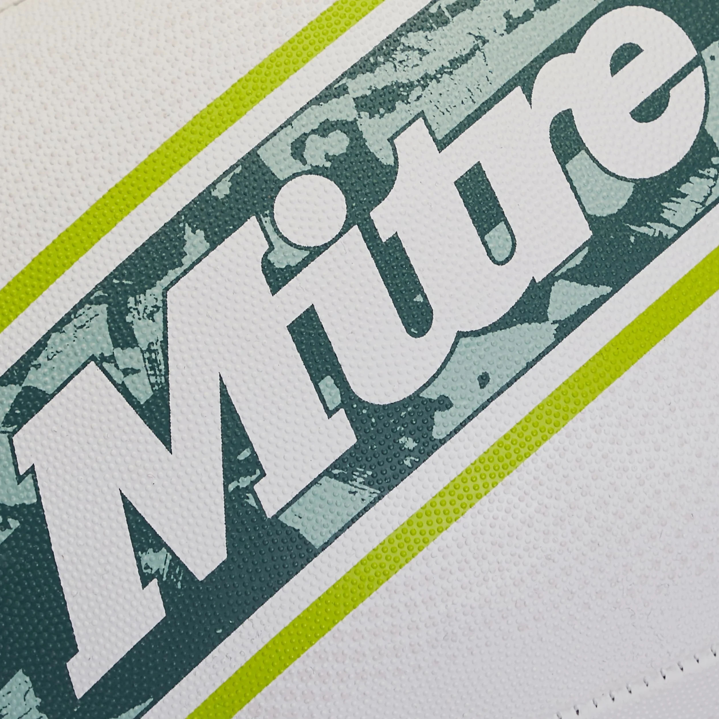 Mitre Unisex Sabre D4P piłka rugby, biała/miętowa/limonkowa, 3