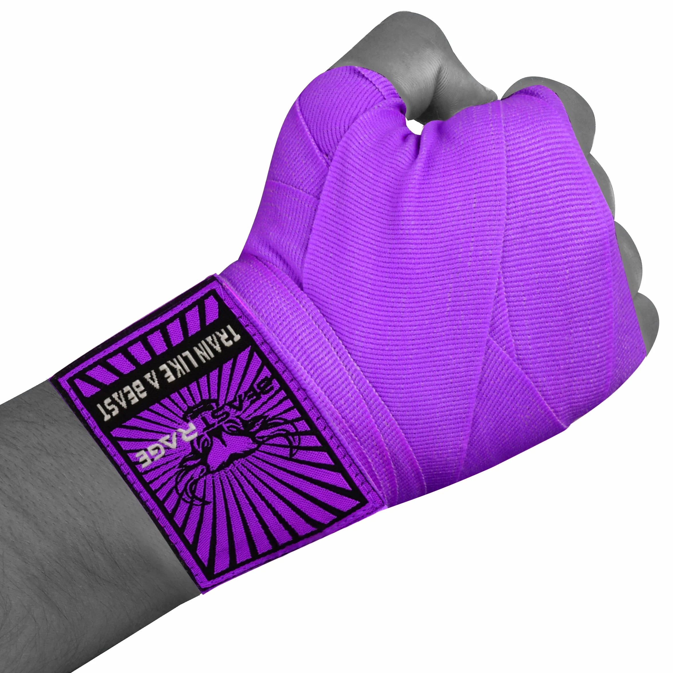 BEAST RAGE Rękawice bokserskie Mężczyźni Ochrona MMA Wsparcie Wewnętrzne Rękawice treningowe do sztuk walki Punching Combat Sports Muay Thai, pod rękawice 4,5 m Bandaże elastyczne