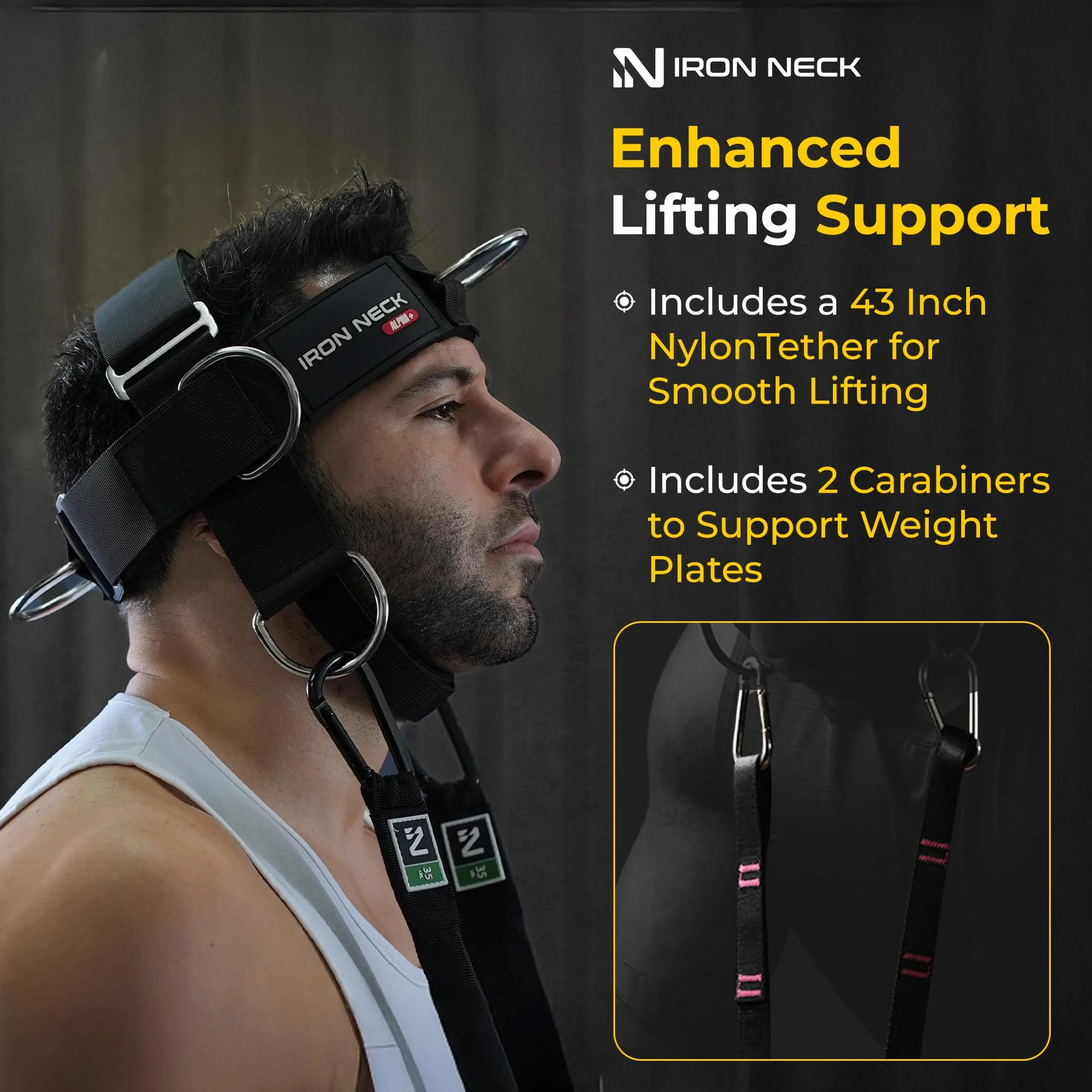 Iron Neck Alpha Harness Plus