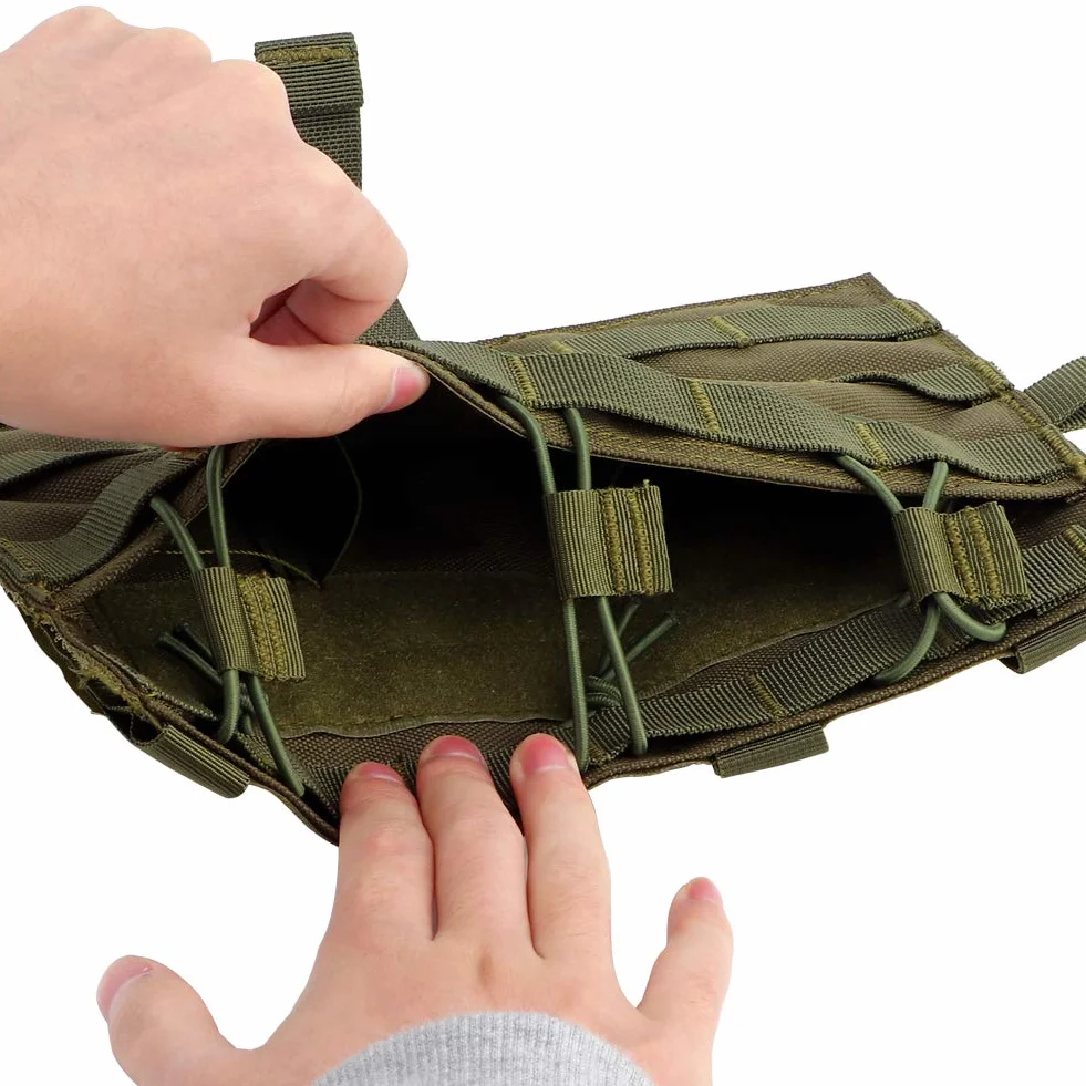 Tactical QD Front Molle Pouch Panel Zdejmowana klapa JPC AVS Vest System Component