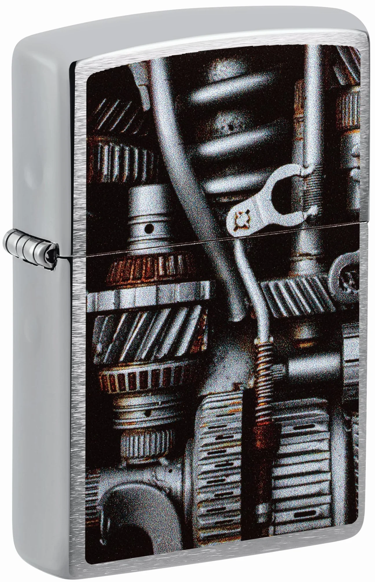 Zippo Zapalniczka Sztormowa Wielokrotnego Użytku Szczotkowany Chrom Brushed Chrome
