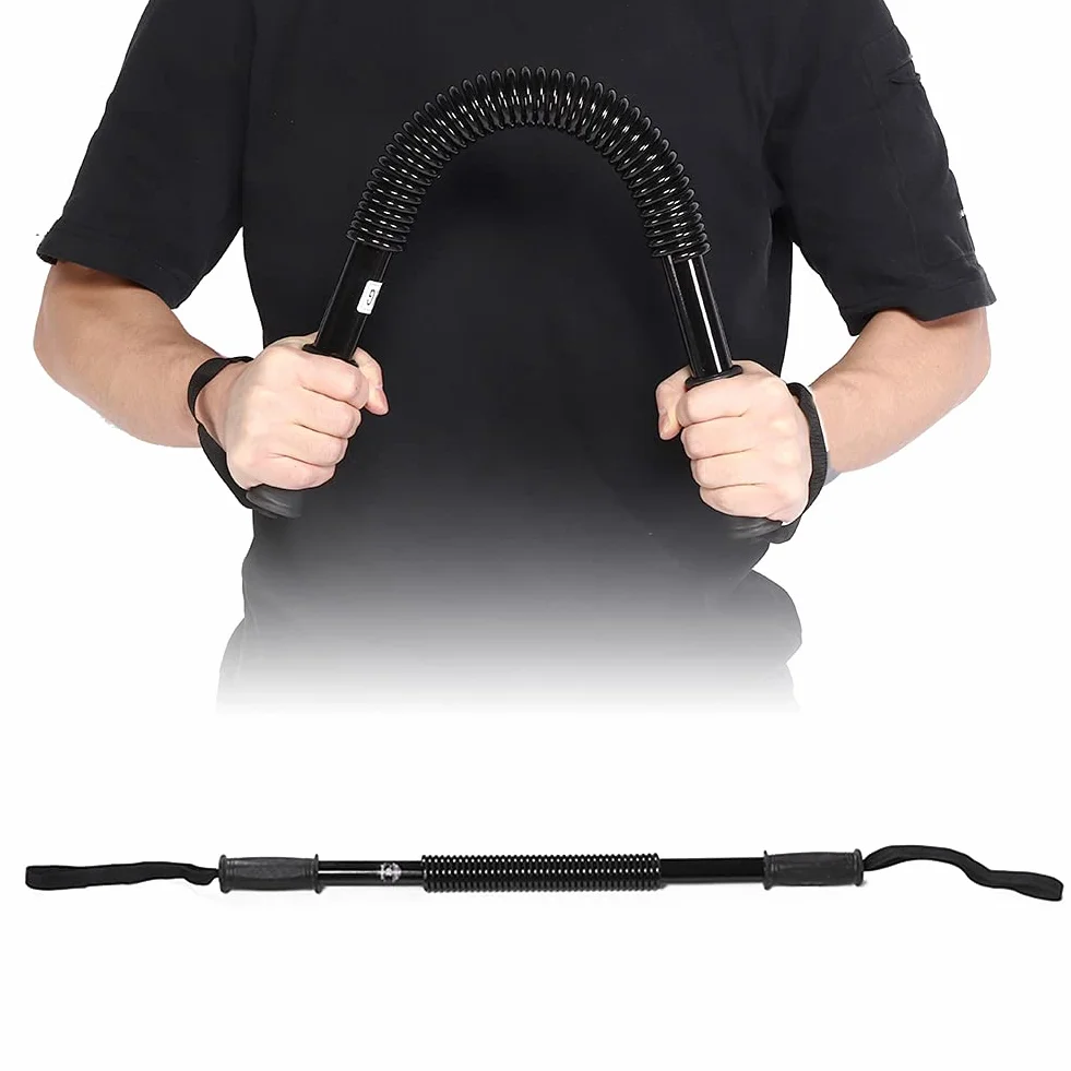 Power Twister Bar 20-60 kg sprężynowy ekspander ramienia ekspander trener do ćwiczenia mięśni ramion