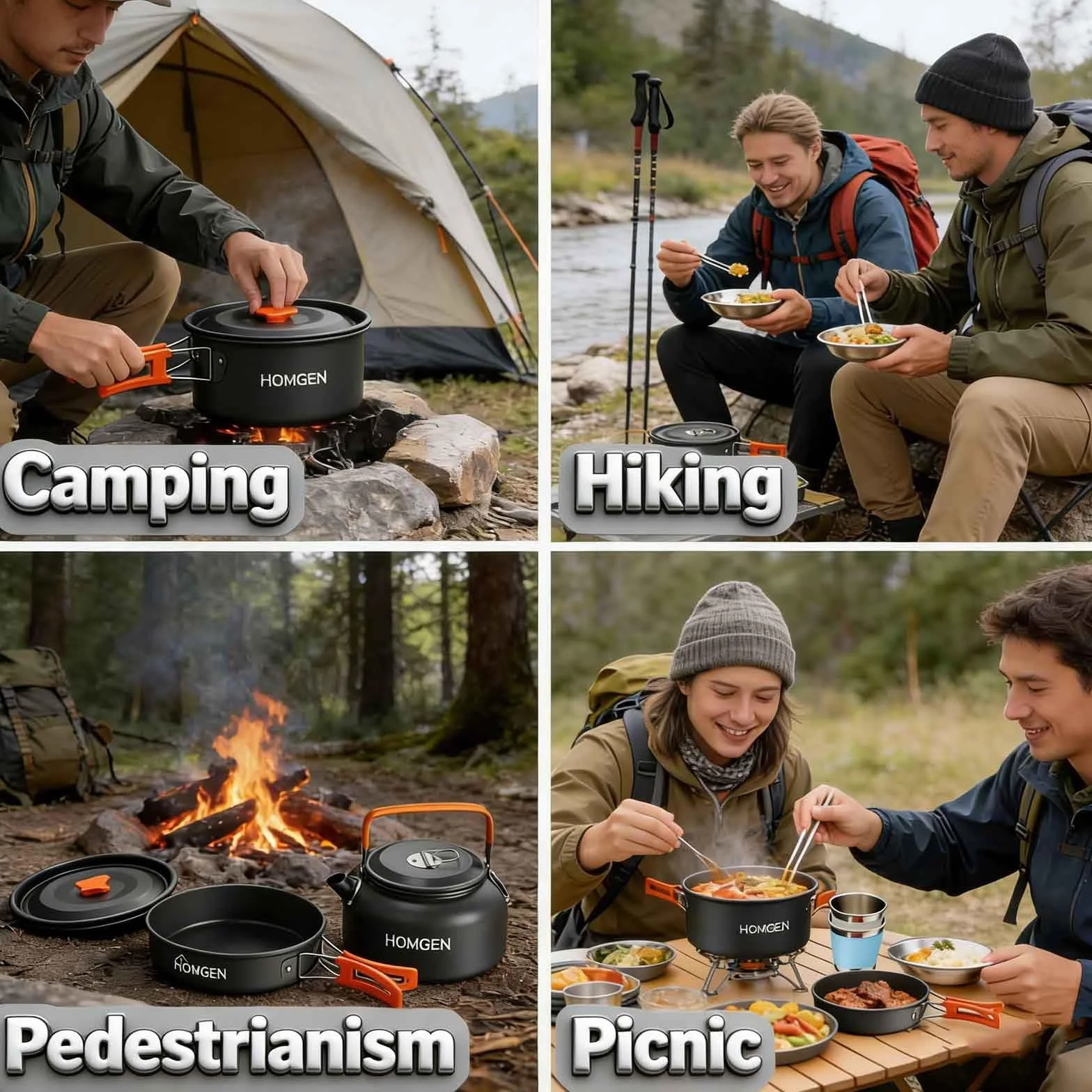 Camping Cooking Set
