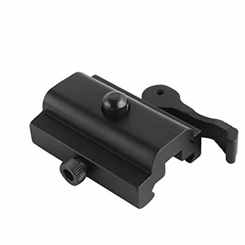 BigTron QD Bipod Adapter szybkozłącze Bipod Rail Adapter Mount z Cam Lock do Picatinny Weaver Rail 20 mm