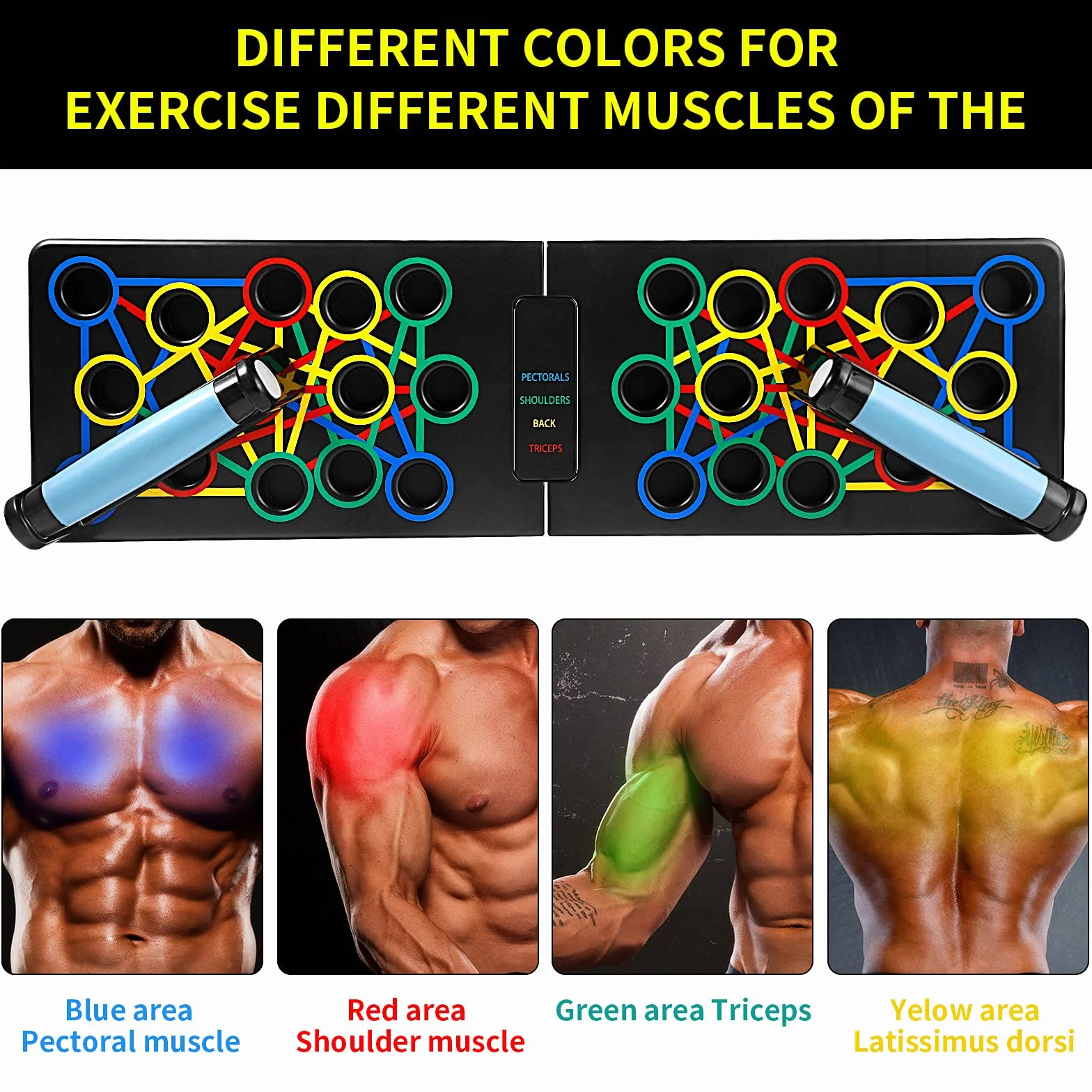 U/D 24 w 1 deska push-up wielofunkcyjna składana przenośna fitness trening narzędzia push-up stojaki deska do ćwiczeń deska do ćwiczeń, ćwiczenia domowe dla mężczyzn/kobiet