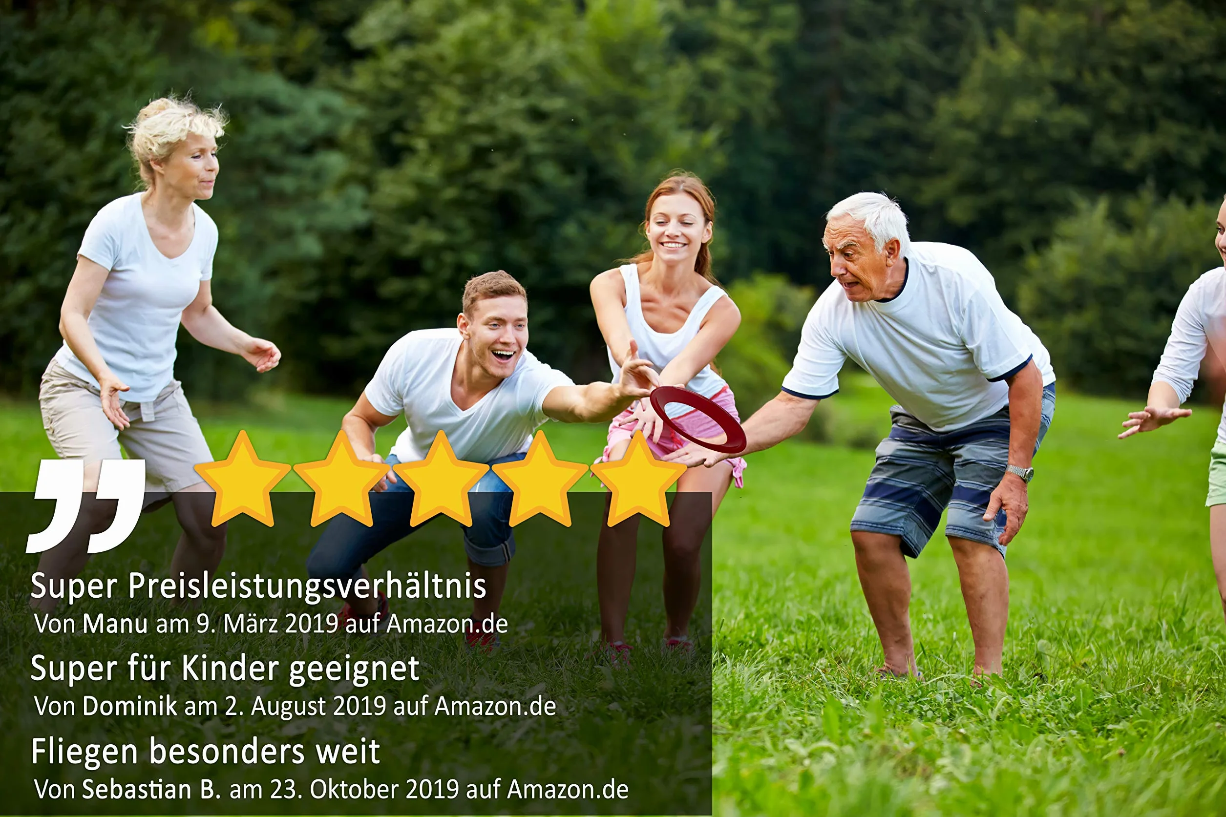 PHIBER-SPORTS Pierścienie do frisbee – 2-pak premium lekkich pierścieni do rzucania – 80% lżejszych niż standardowe dyski frisbee - Łatwe do złapania – Doskonała trajektoria lotu - Idealne dla dzieci