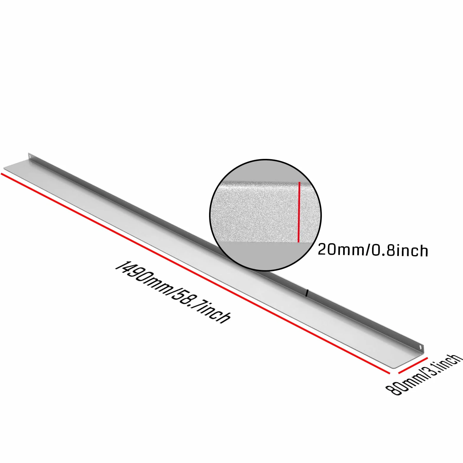 Genmitsu Hybrydowy stół spoilboard z aluminium i płyty MDF do frezarki CNC PROVerXL 4030 V2 1313 XY zestaw rozszerzający 1490 x 1393 x 20 mm