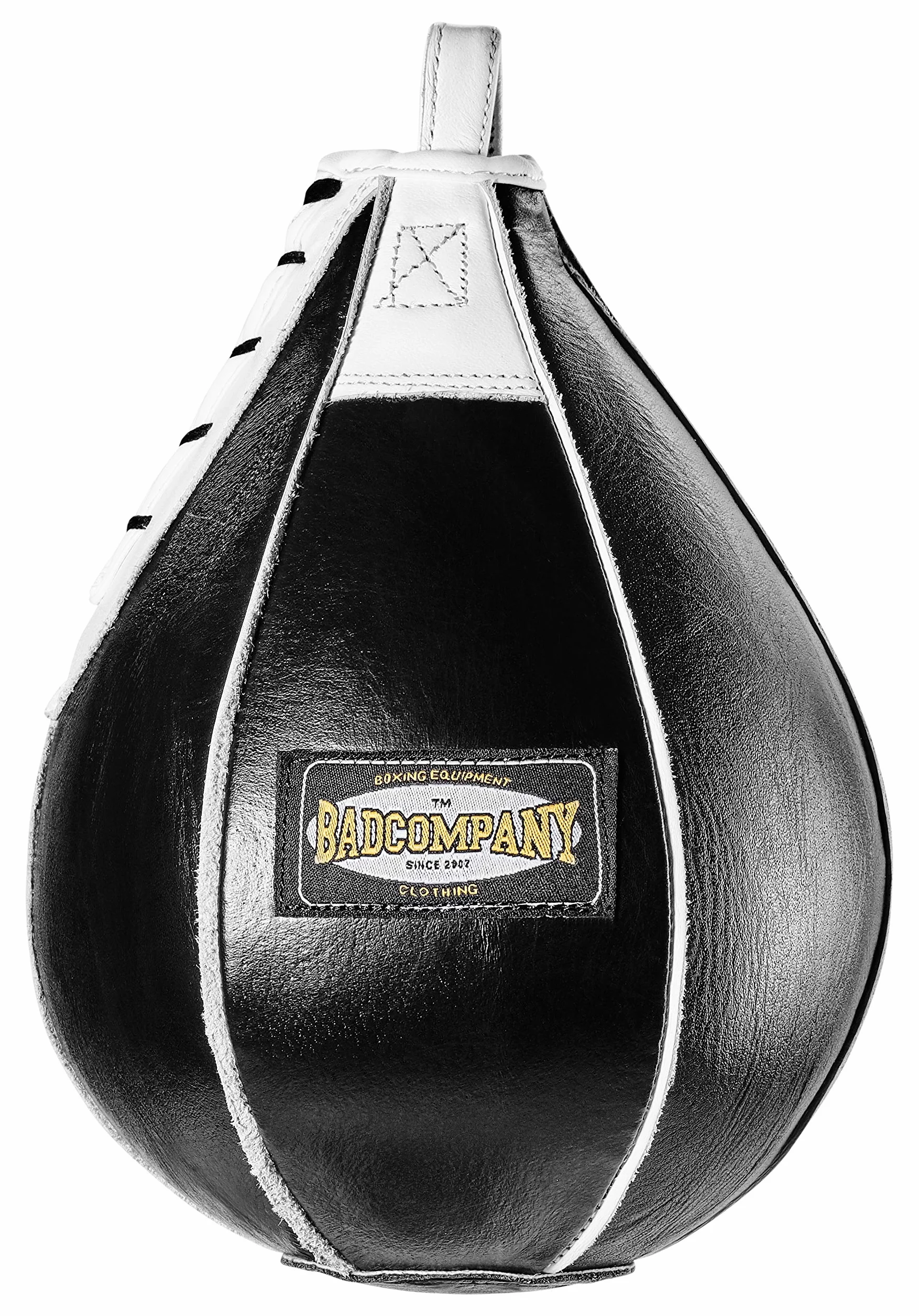 Skórzana gruszka bokserska Speedball Bad Company medium czarna
