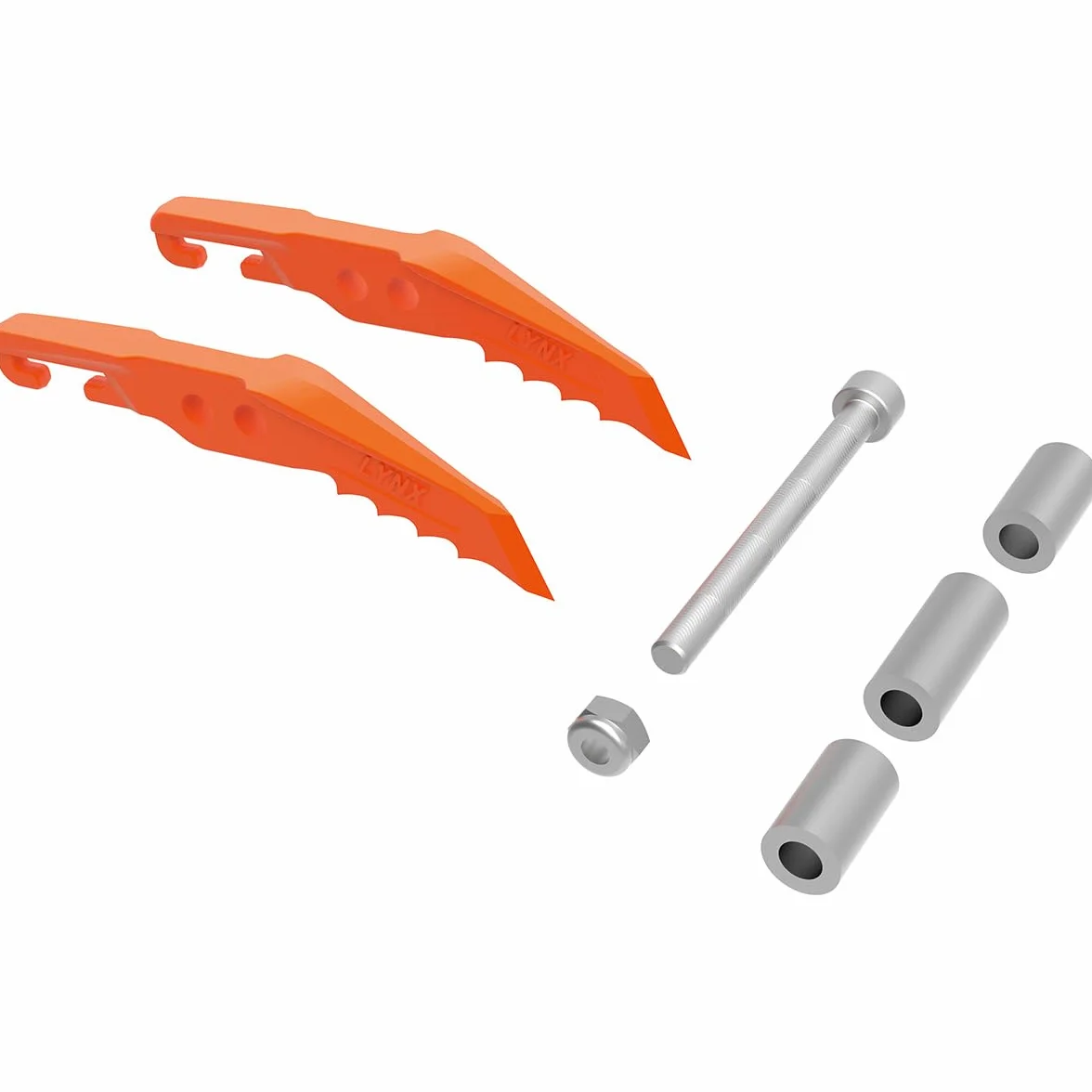 Petzl Lynx zestaw do zacinania przednich ząbków, uniseks, kolor pomarańczowy, jeden rozmiar