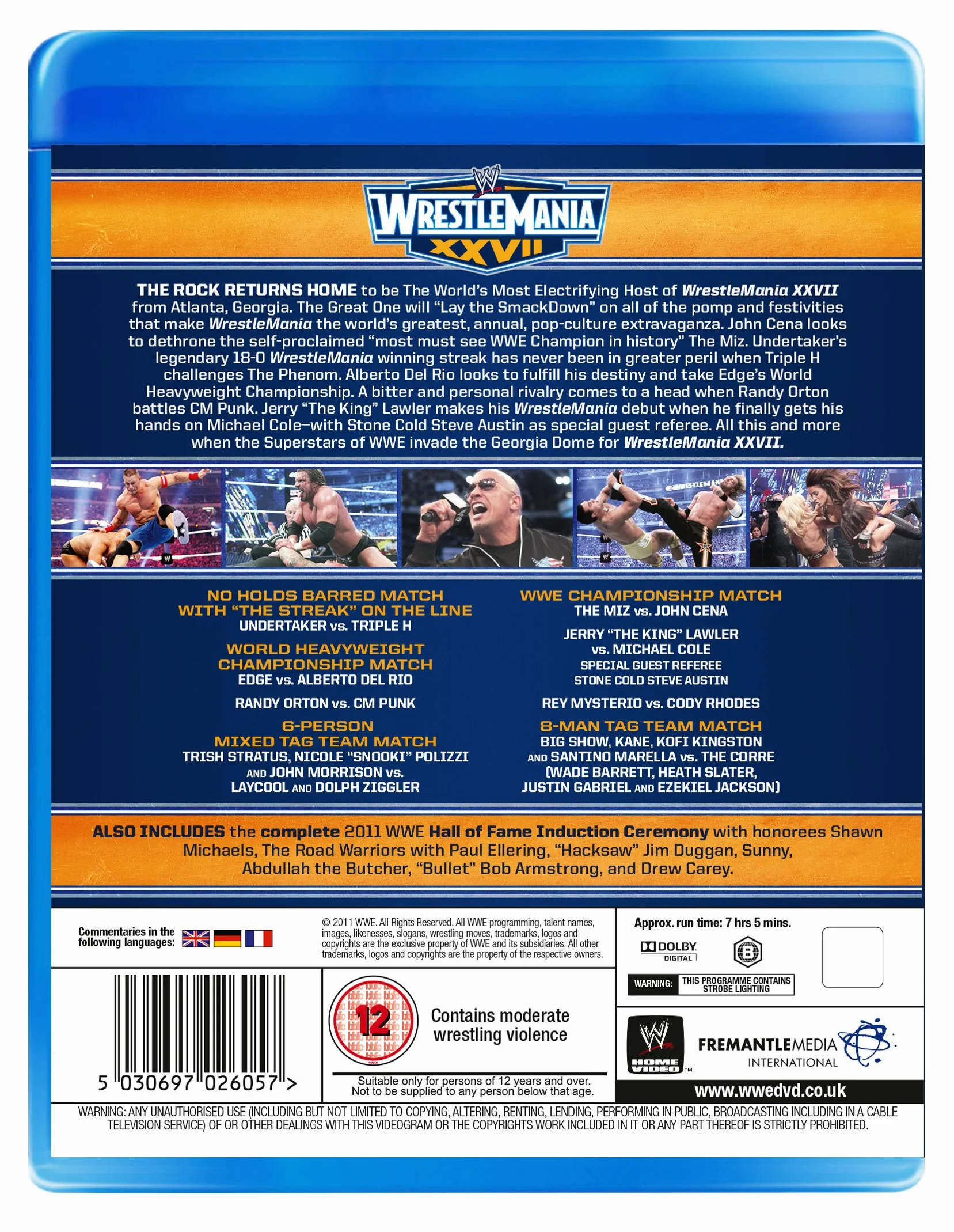 WWE Wrestlemania 27