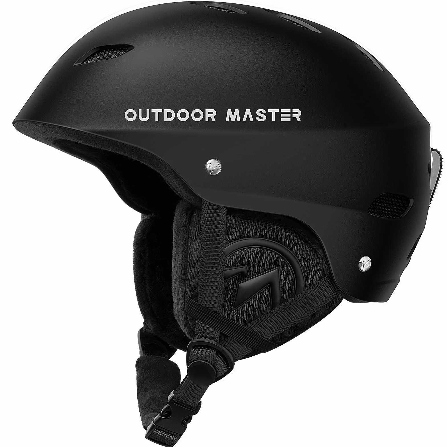OutdoorMaster Kelvin Unisex kask narciarski – kask do jazdy na nartach/snowboardzie z systemem wentylacji, kask śniegowy dla mężczyzn, kobiet i młodzieży