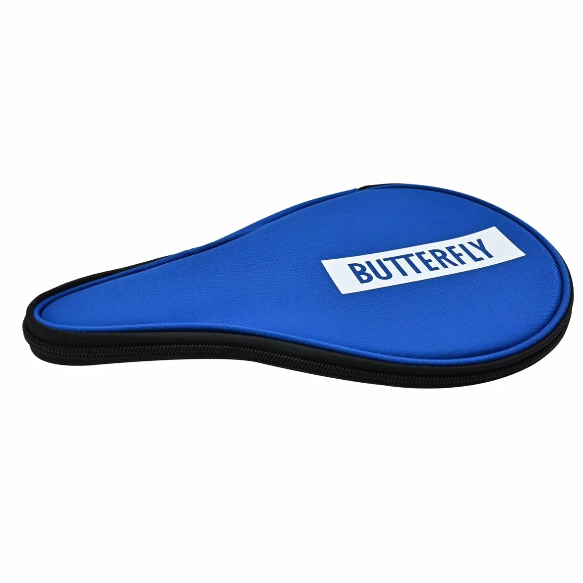 Butterfly Logo case owal, pokrowiec na rakietę do tenisa stołowego, pojedyncze etui (królewski niebieski, pojedyncze etui)