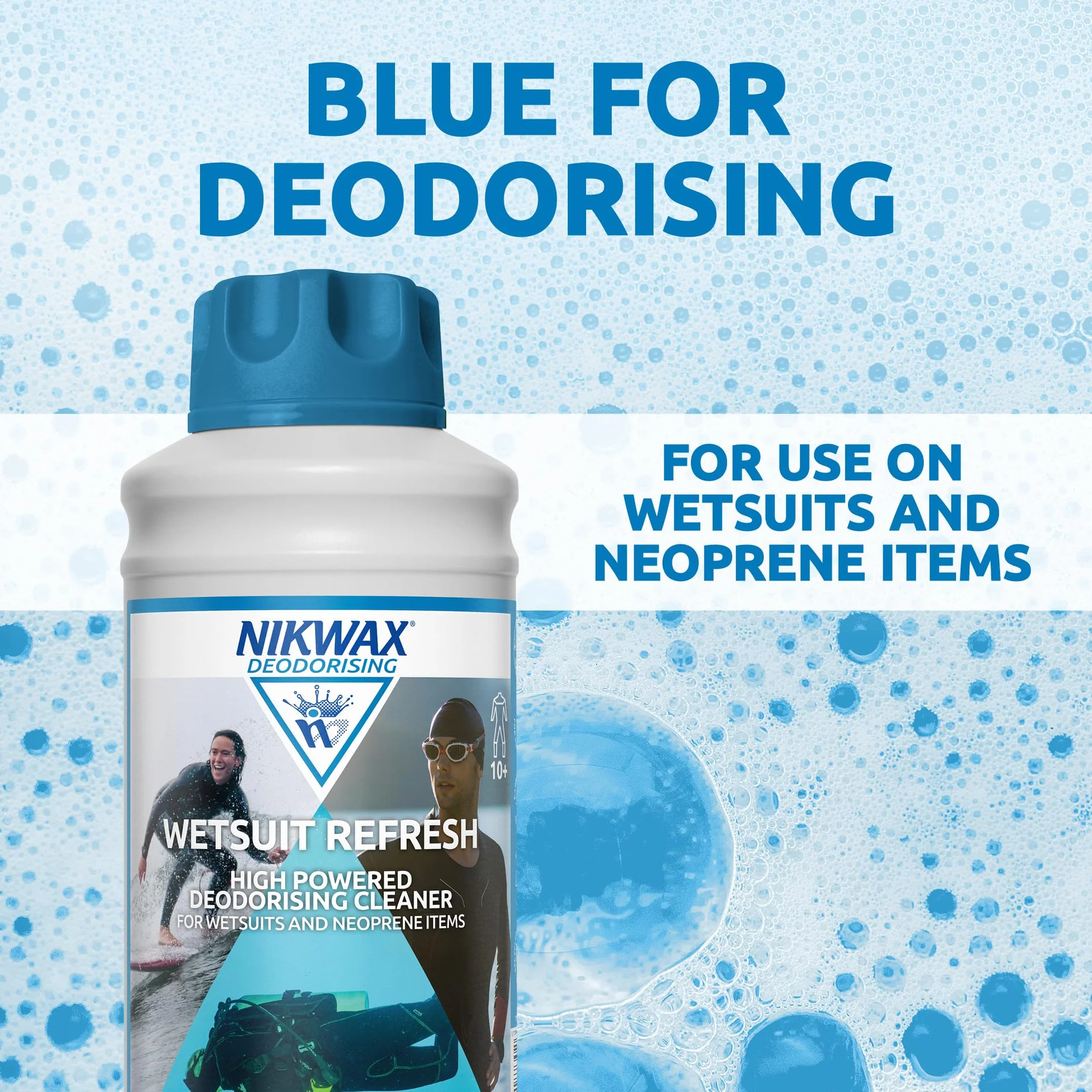 NIKWAX WETSUIT REFRESH 1 l, czystosc i dezodoryzacja kombinezonu, nawilżacz i odświeżacz do kombinezonów i akcesoriów.