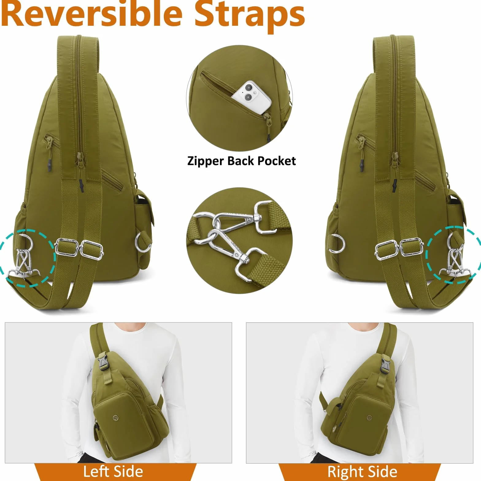 Torba na klatkę piersiową mały plecak męski torba na ramię Crossbody Sling lekka torba na klatkę piersiową antykradzieżowa nylon plecak na ramię mężczyźni kobiety na jazdę na rowerze podróż