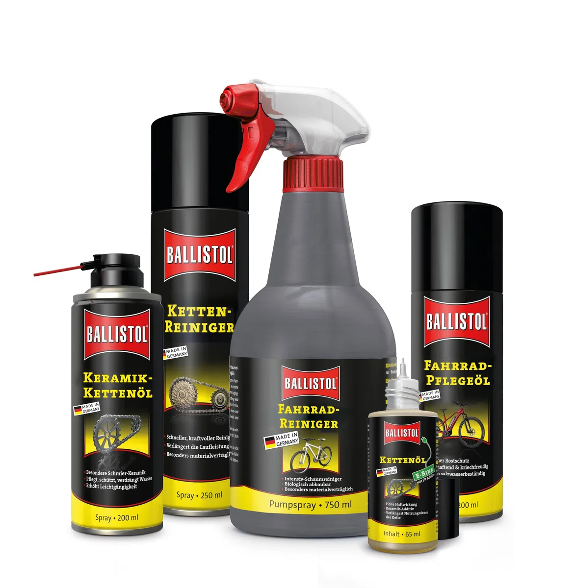 Ballistol Bike, ceramiczny łańcuszek, wielokolorowy, 100 ml