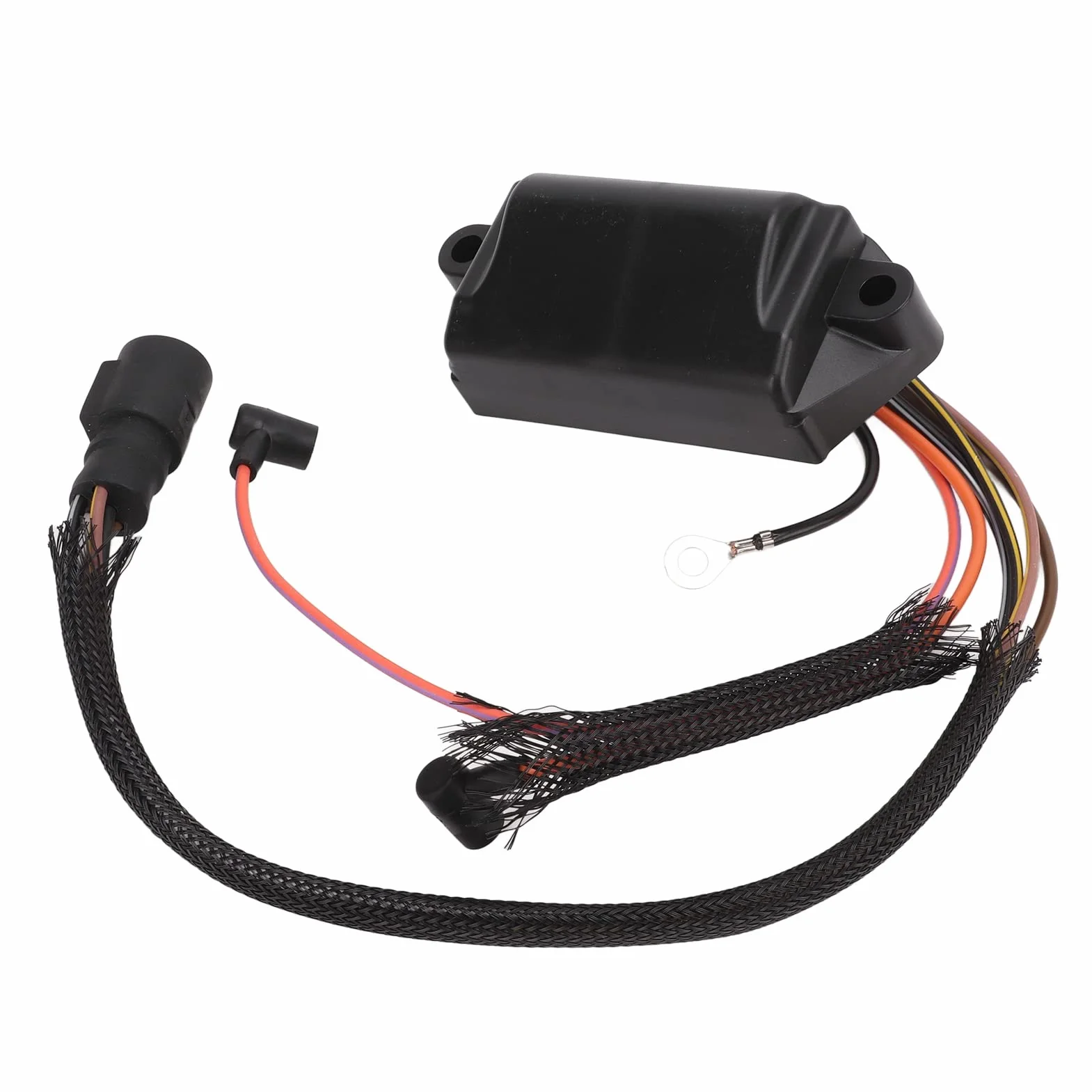 CDI Electronics Power Pack, Silnik Zaburtowy 396141 582281 582285 Zamiennik dla Johnson 5hp 2cyl Elect Start Ręczny